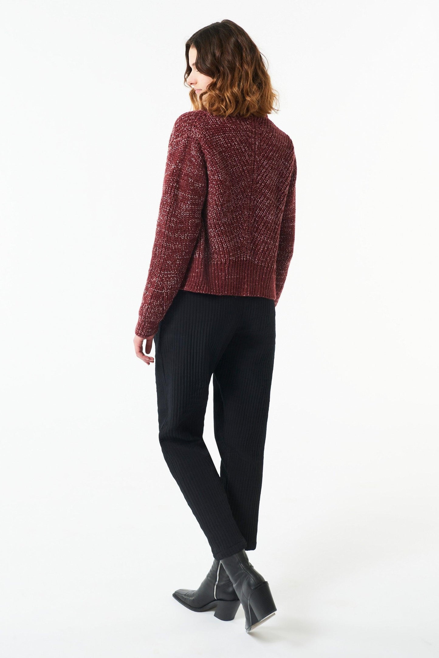 Harry alpaca jacket - Black