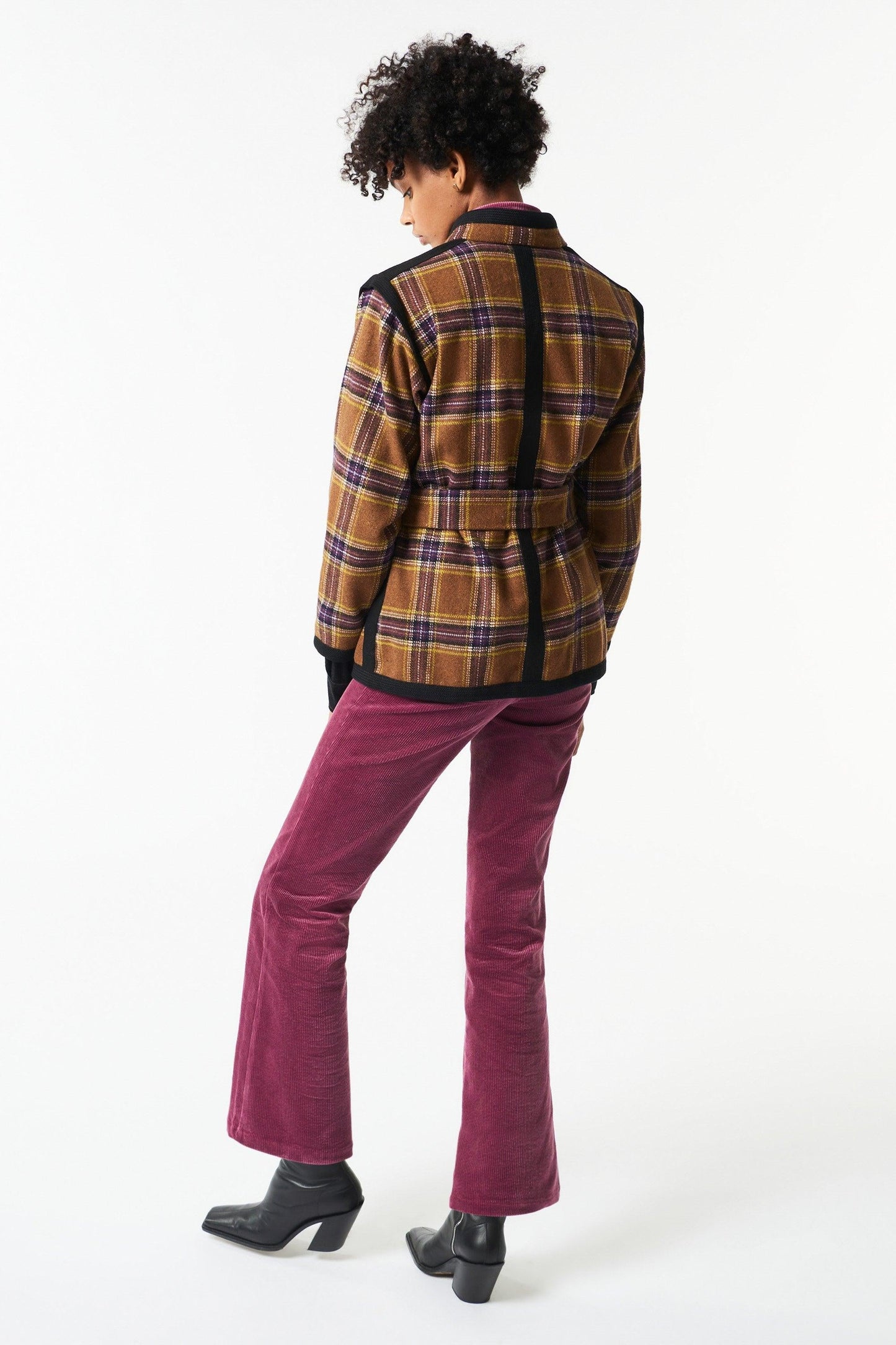 Haro belted jacket - Camel
