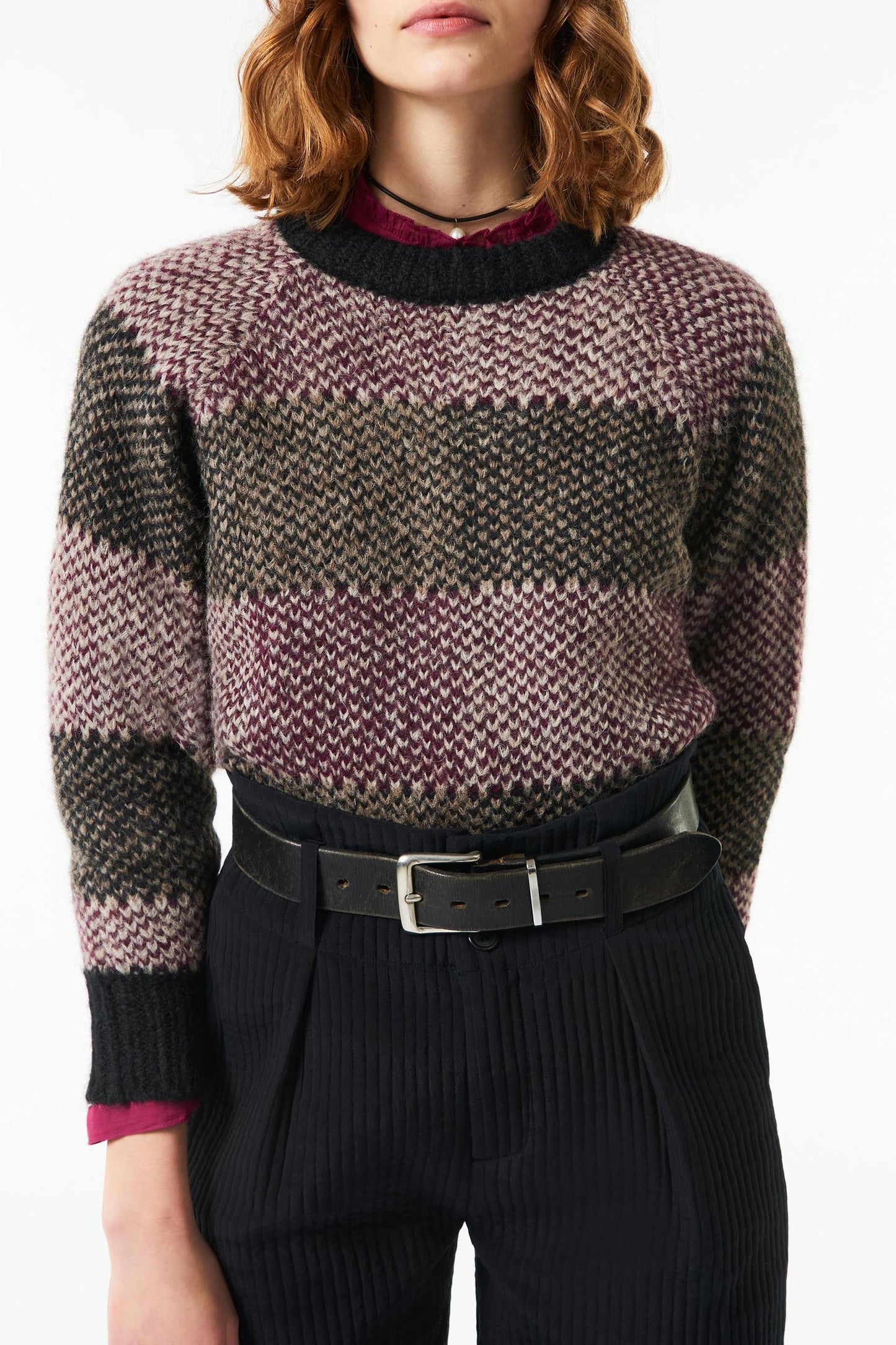 Arturo alpaca sweater - Grey