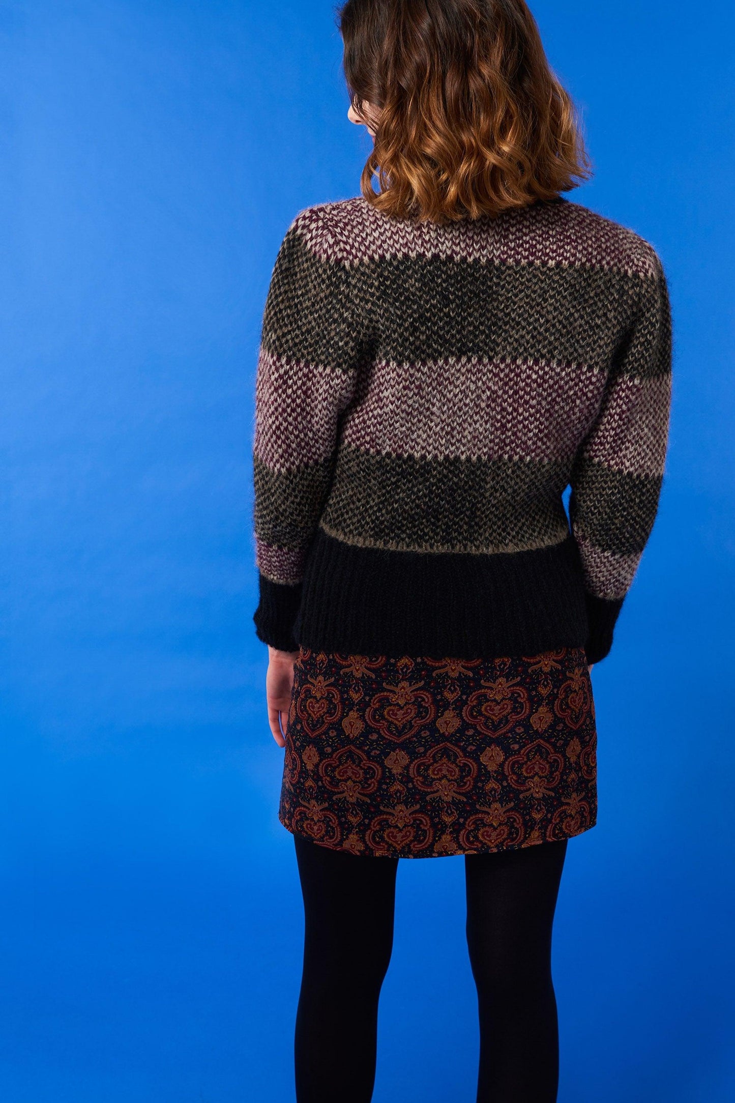 Arturo alpaca cardigan - Grey