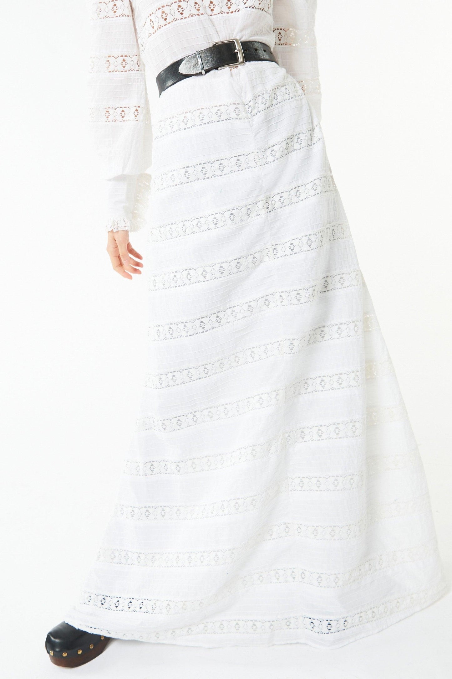 Armande long lace dress