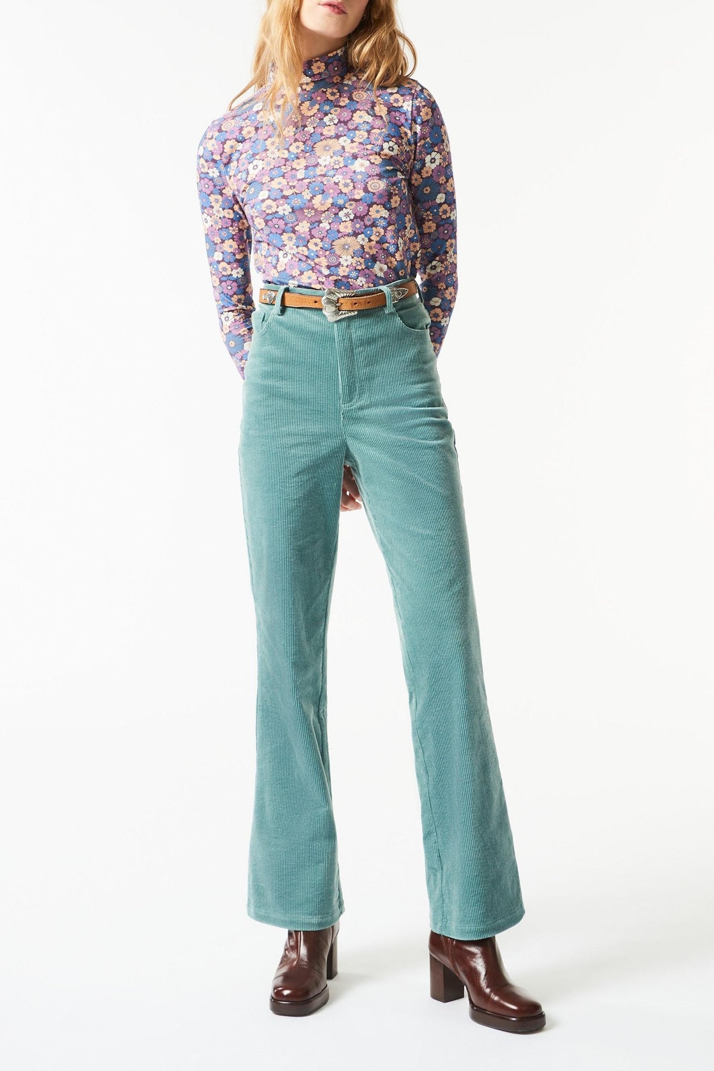 Antony printed turtleneck - Purple