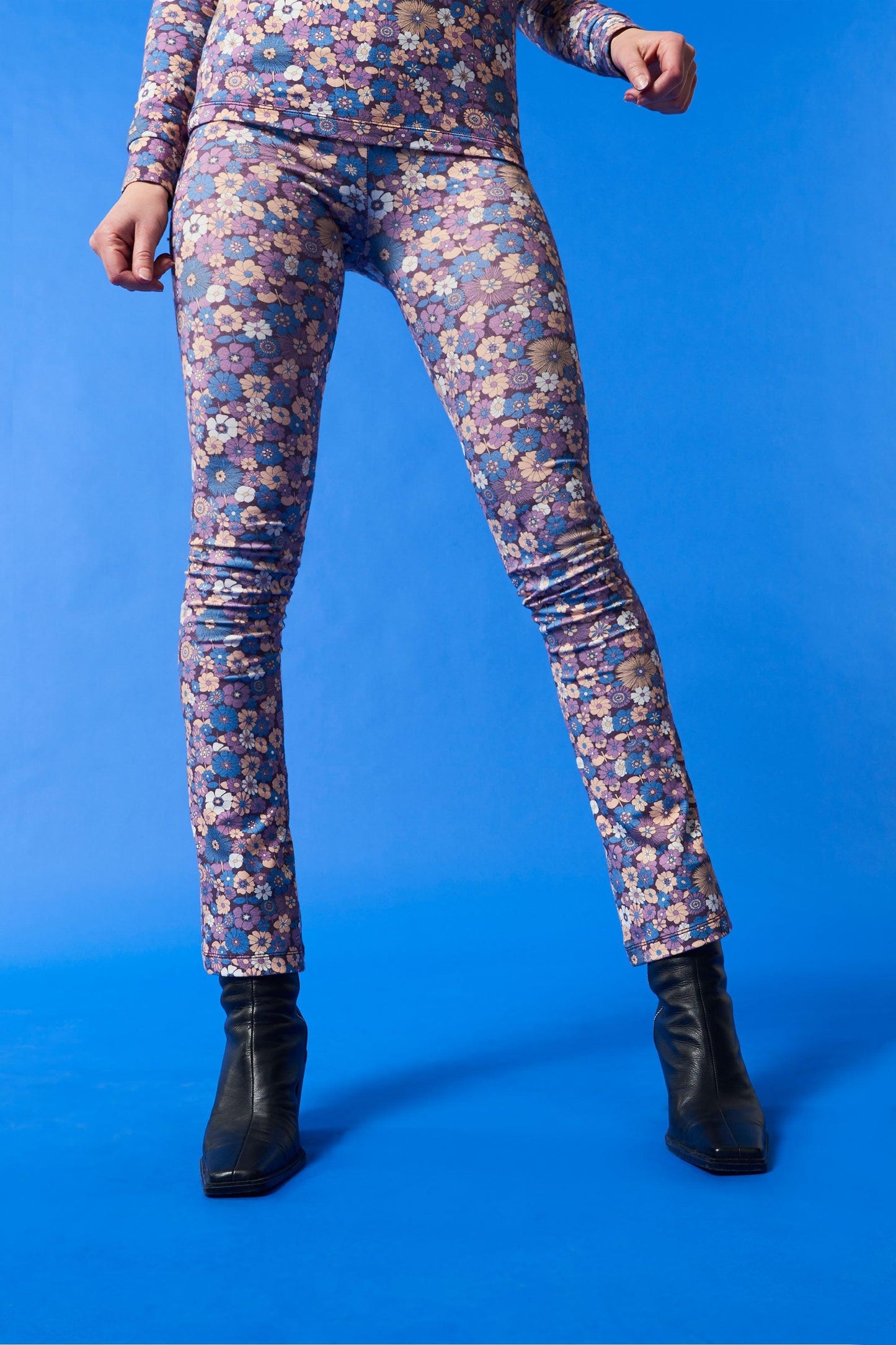 Antony printed pants - Purple