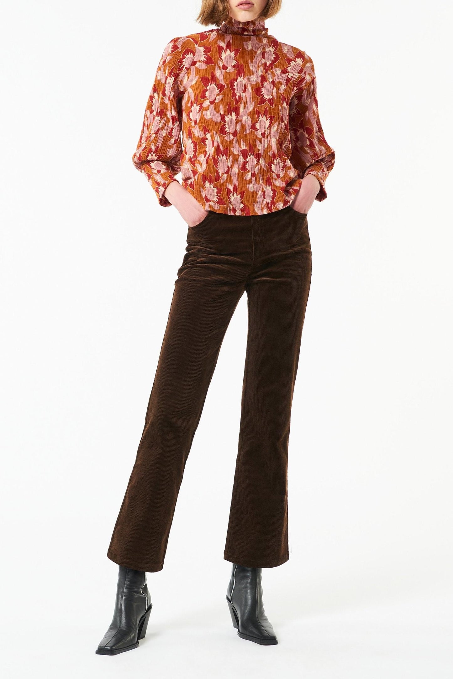 Anastasia printed top