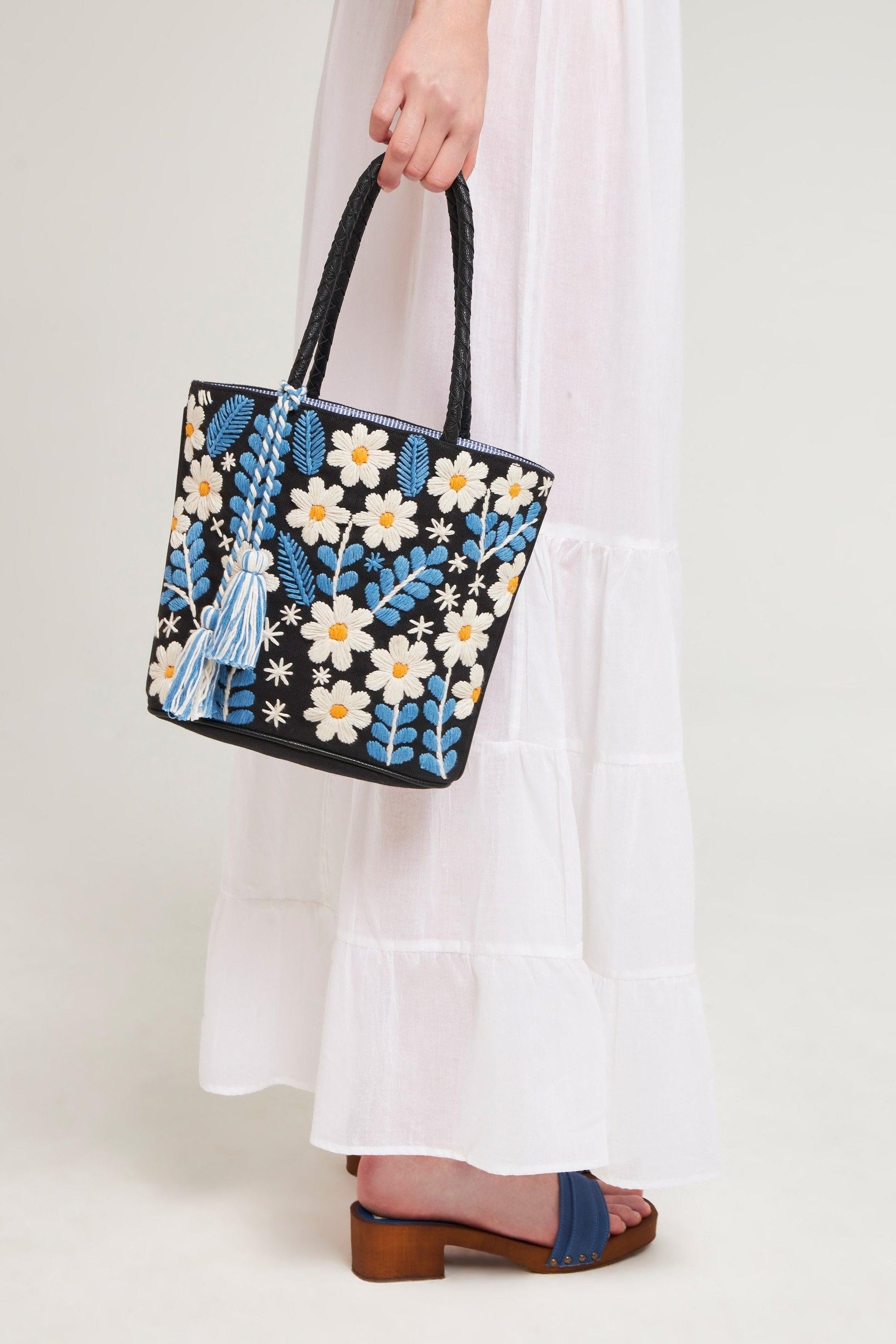 Sac brodé Lisa multicolore