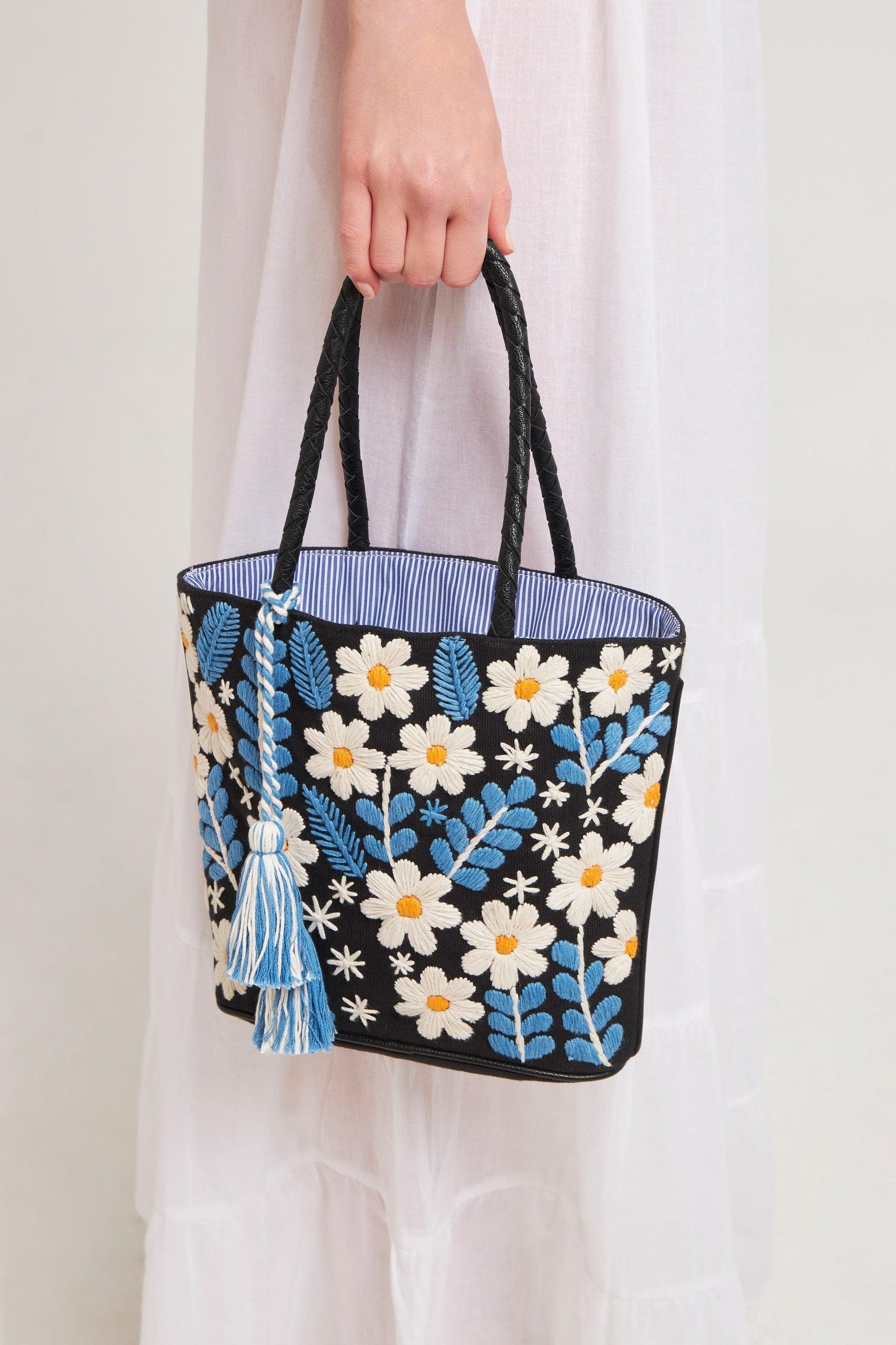 Sac brodé Lisa multicolore