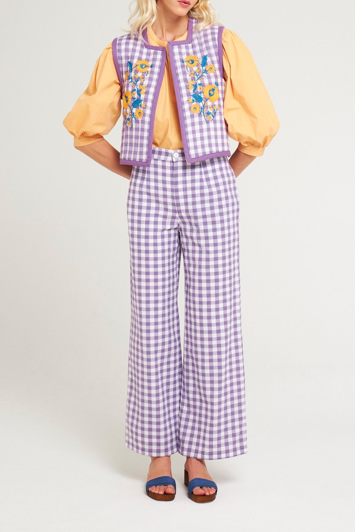 Blouse Karo mangue