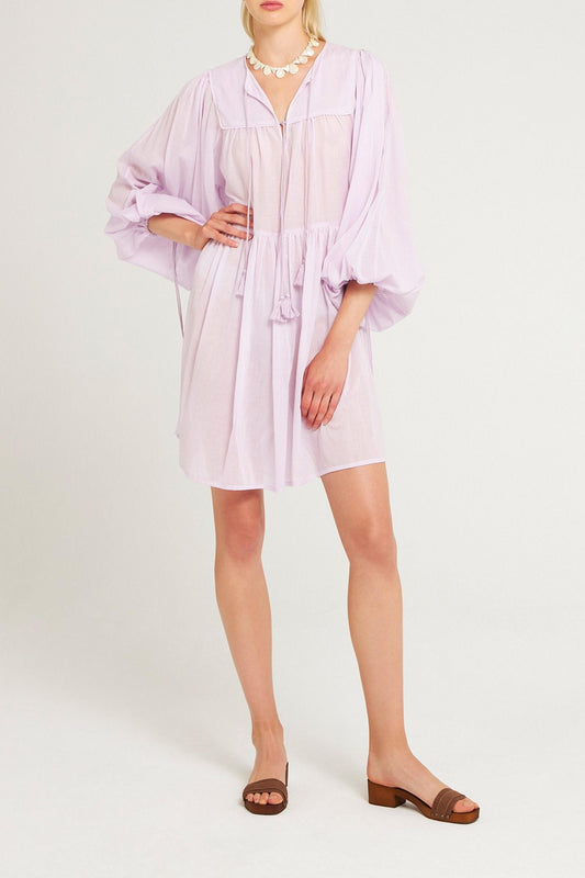 Robe mini Hita violet clair