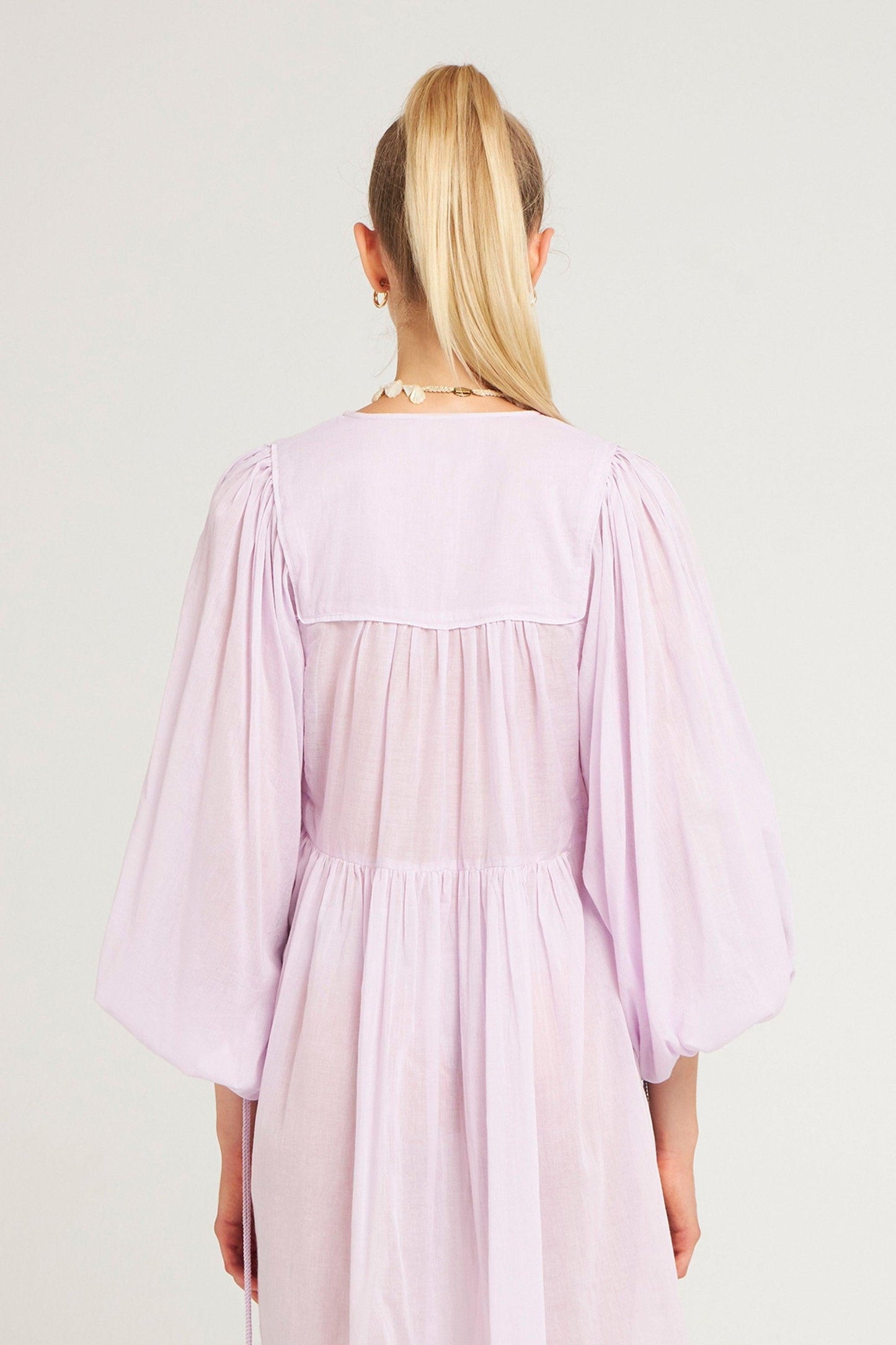 Robe mini Hita violet clair