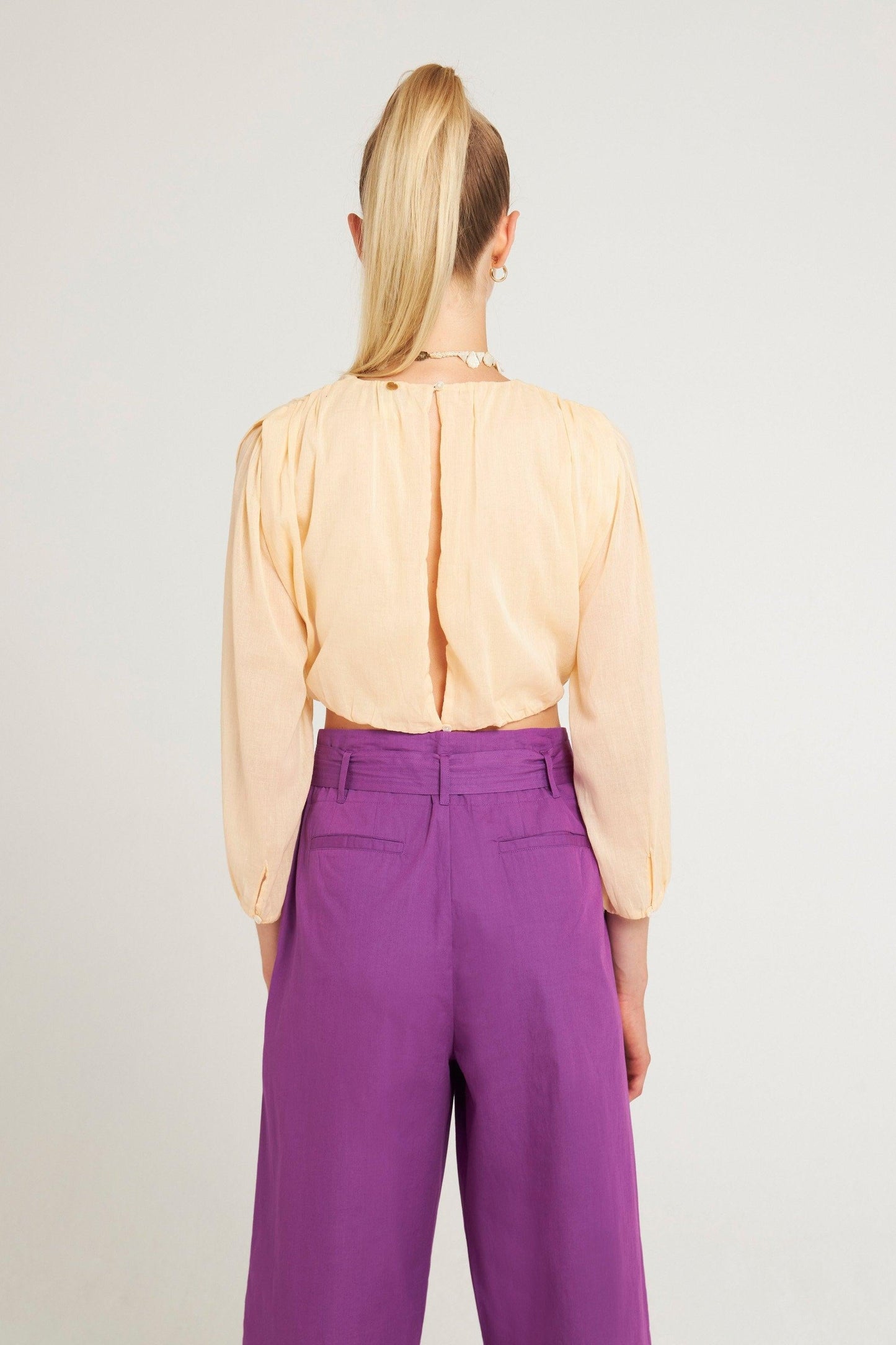 Crop top Hita mangue