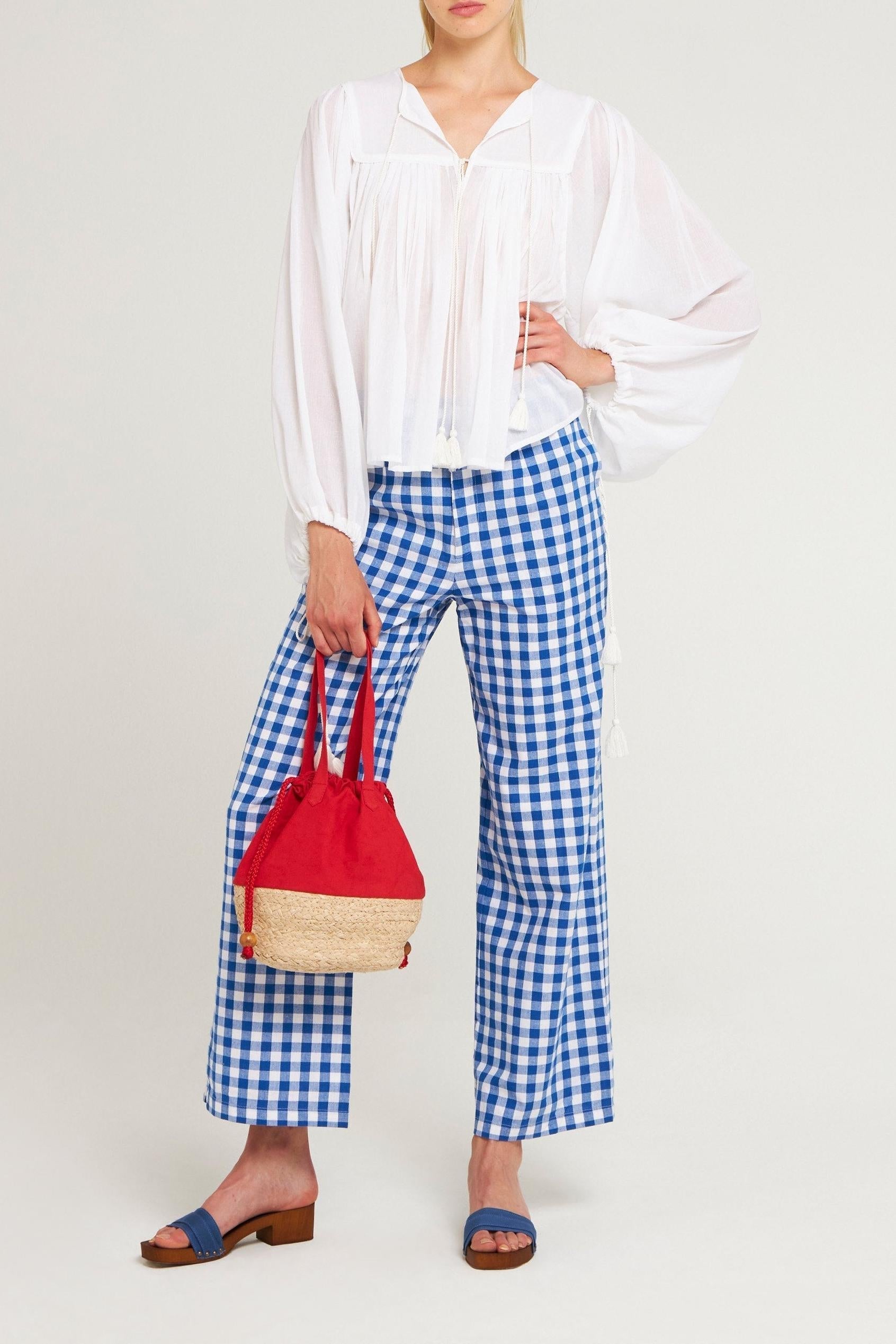 Blouse fluide Hita blanc