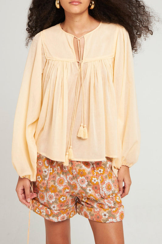 Blouse fluide Hita mangue