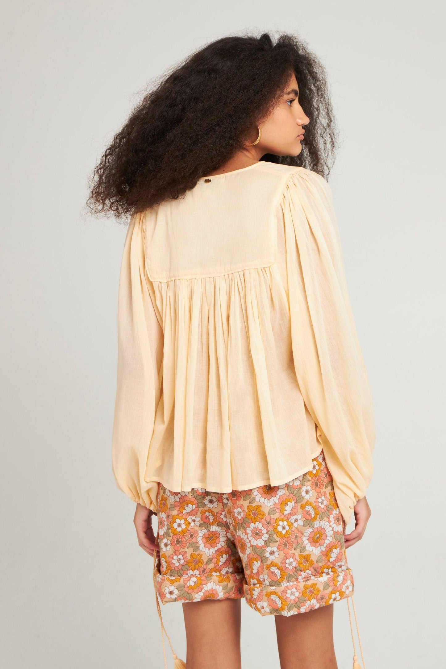 Blouse fluide Hita mangue