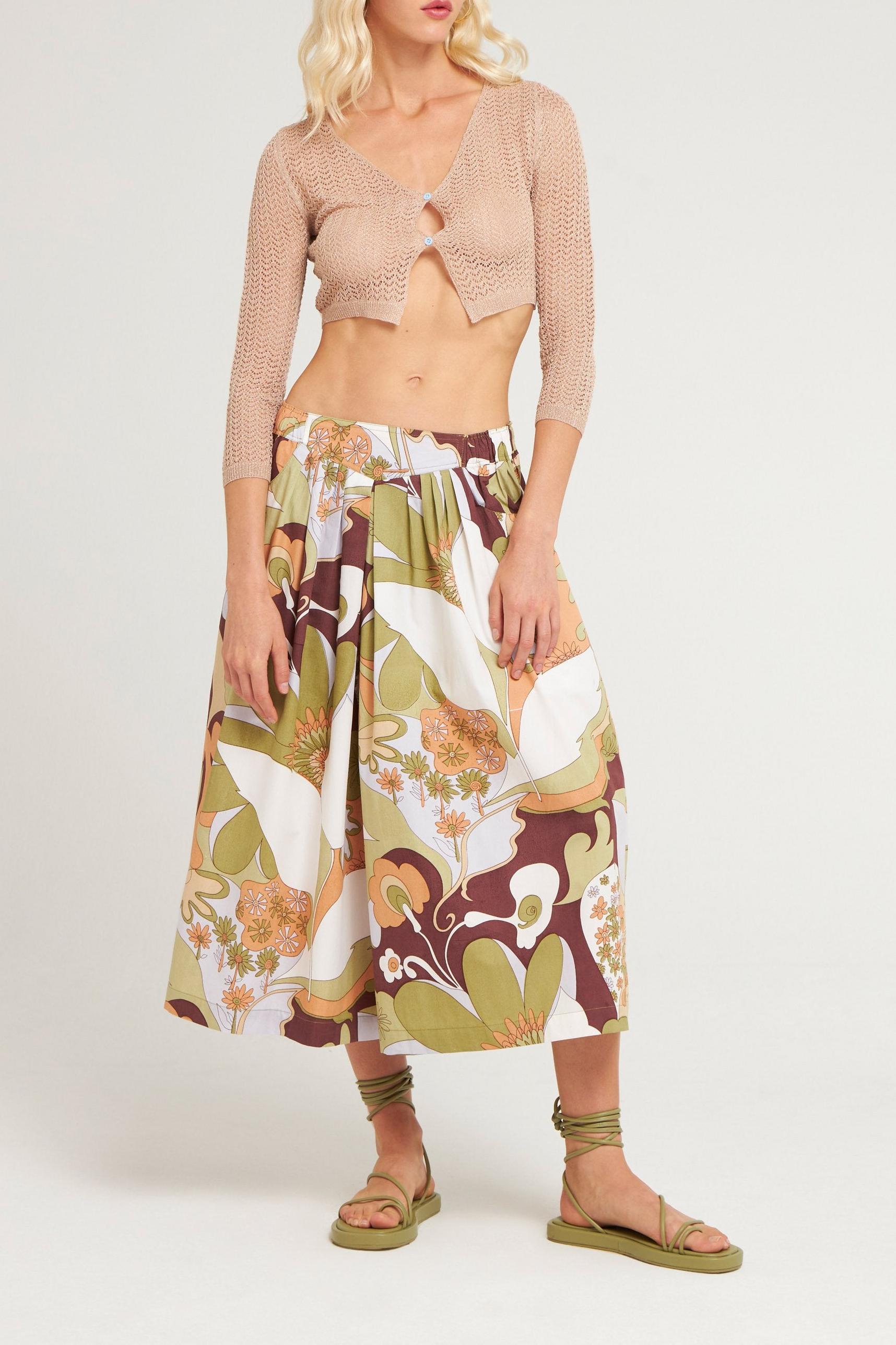 Pantalon culotte Bahia popeline