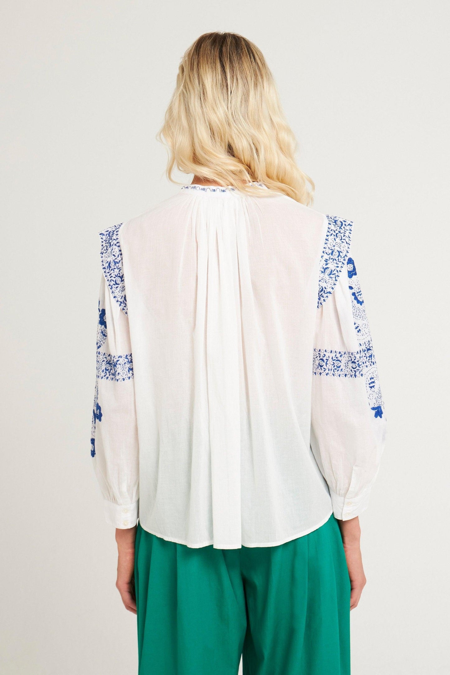 Alani embroidered blouse