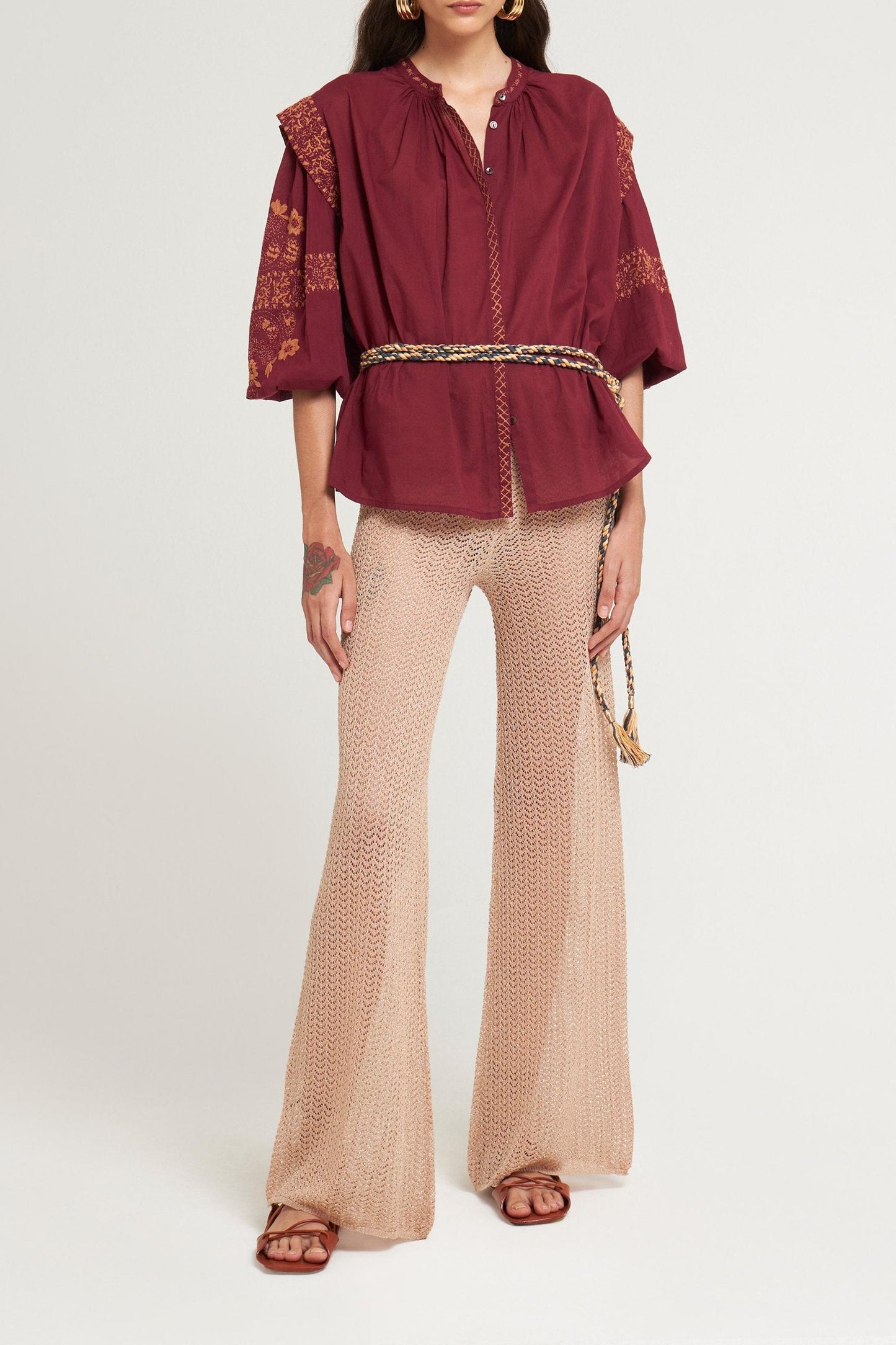 Alani embroidered blouse