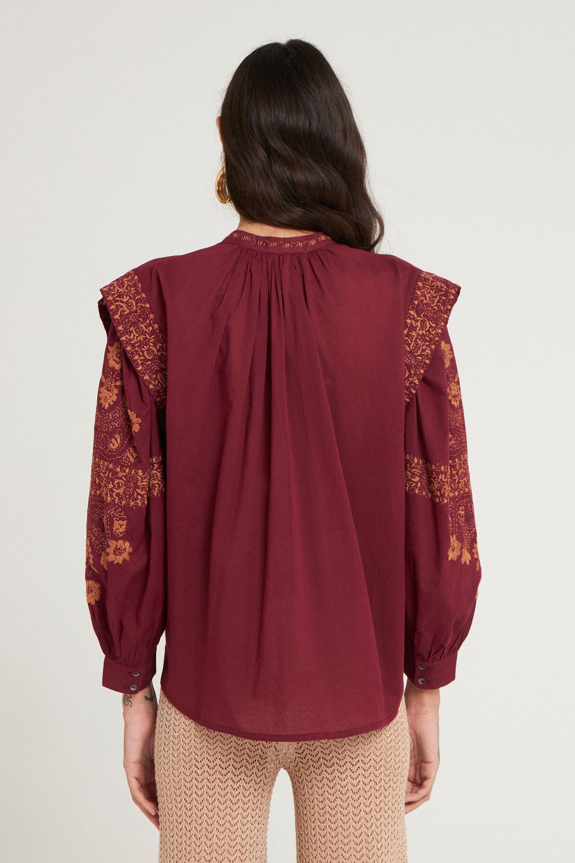Blouse Alani brodée