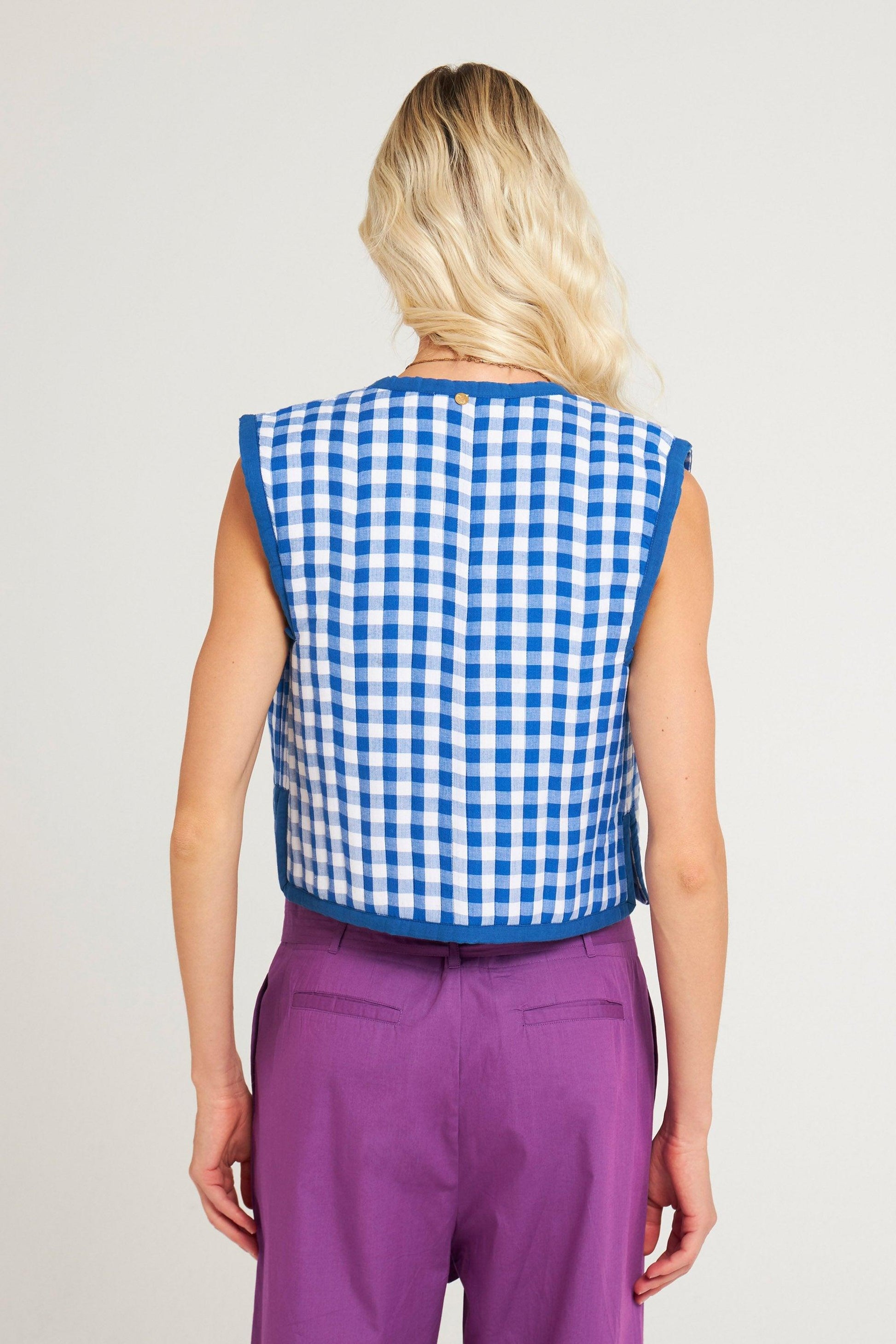 Gilet brodé Polly