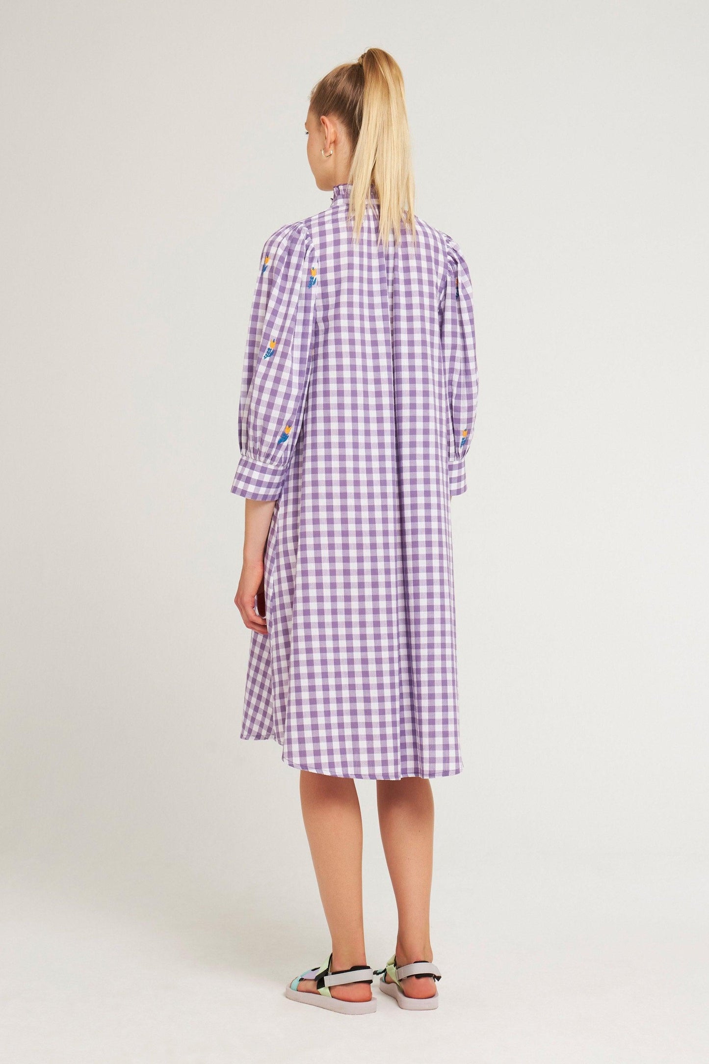 Polly embroidered dress
