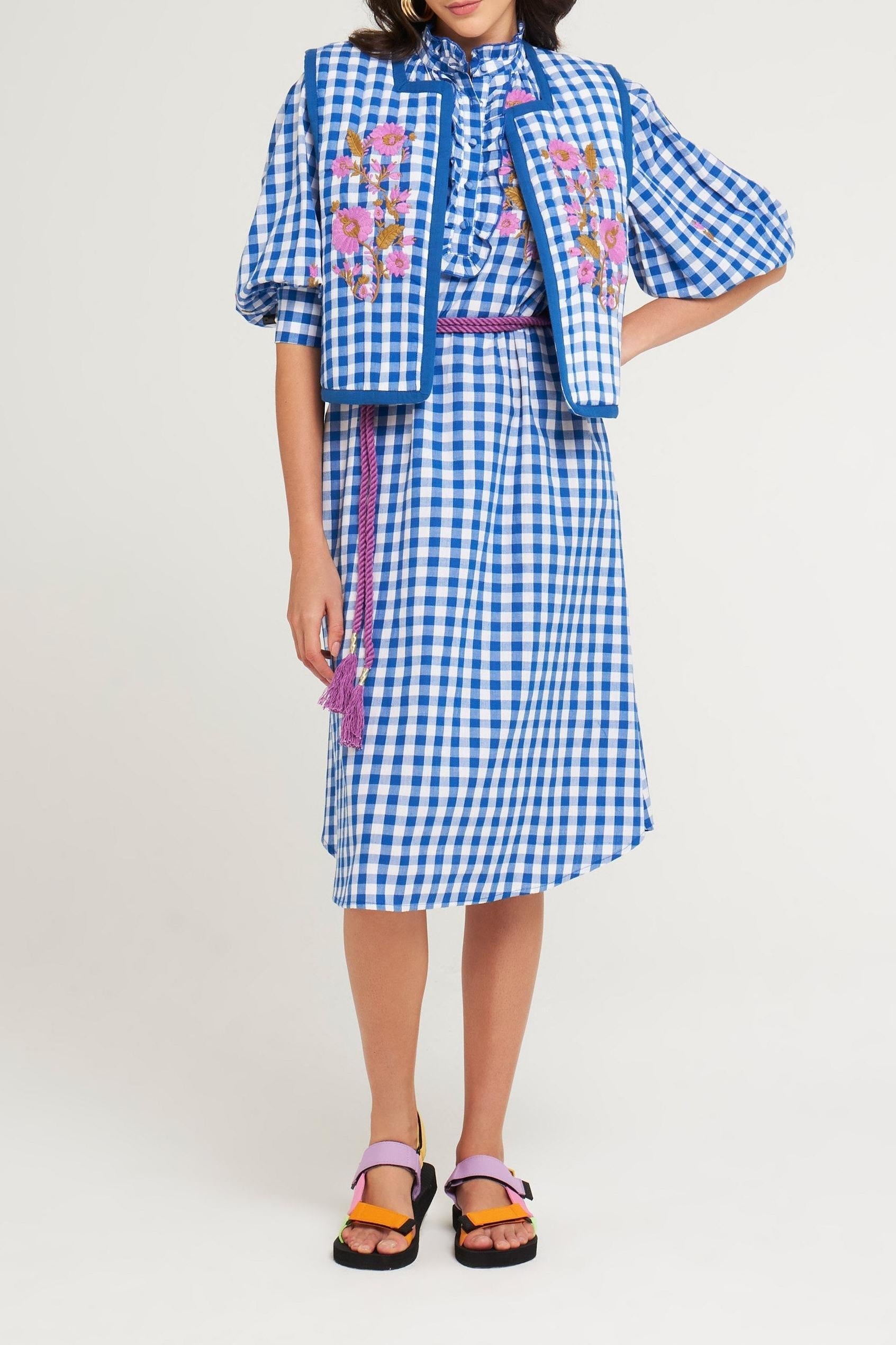 Robe brodée Polly