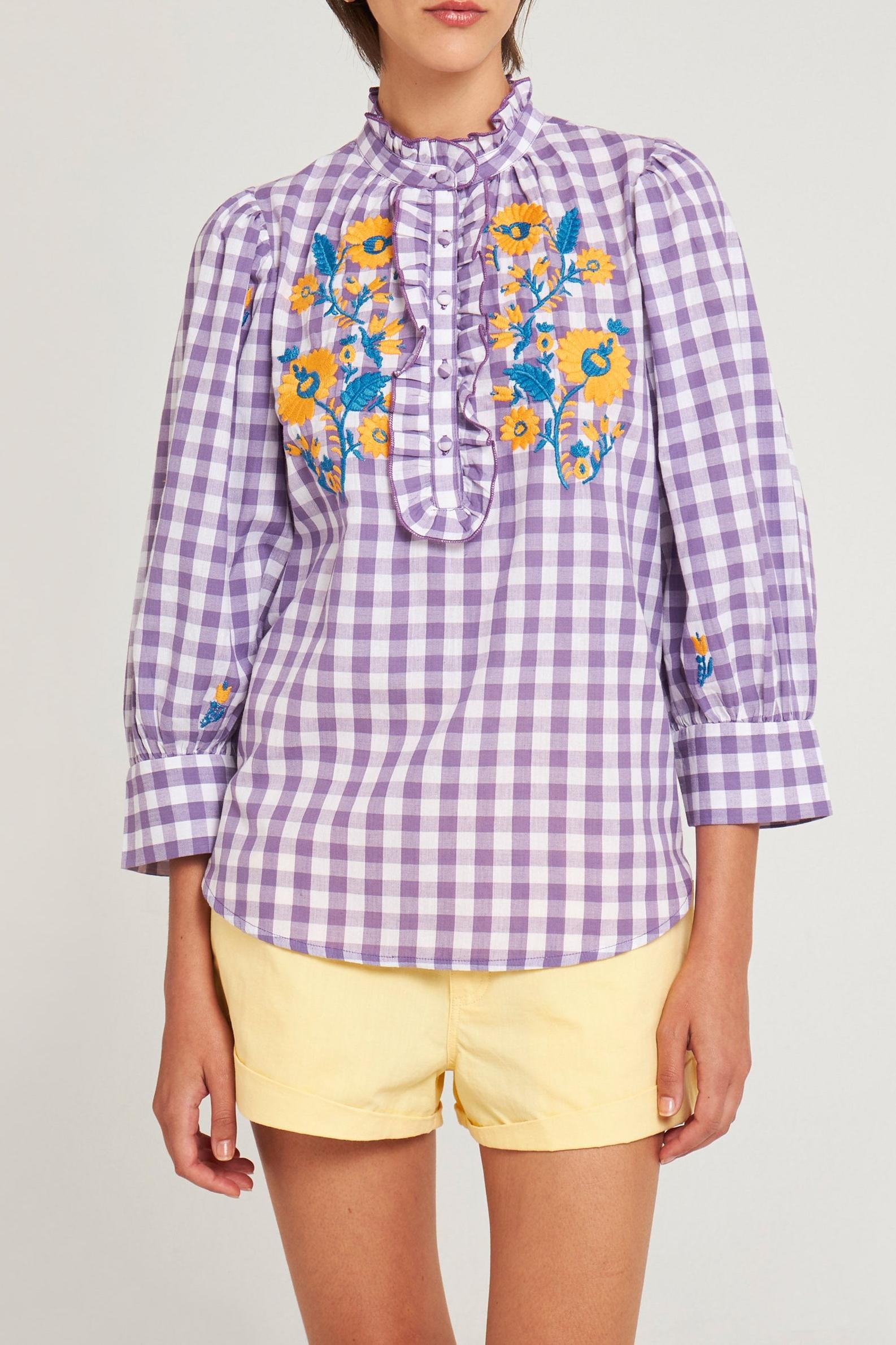 Blouse brodée Polly