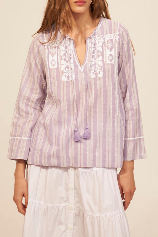 Blusa bordada de Yann