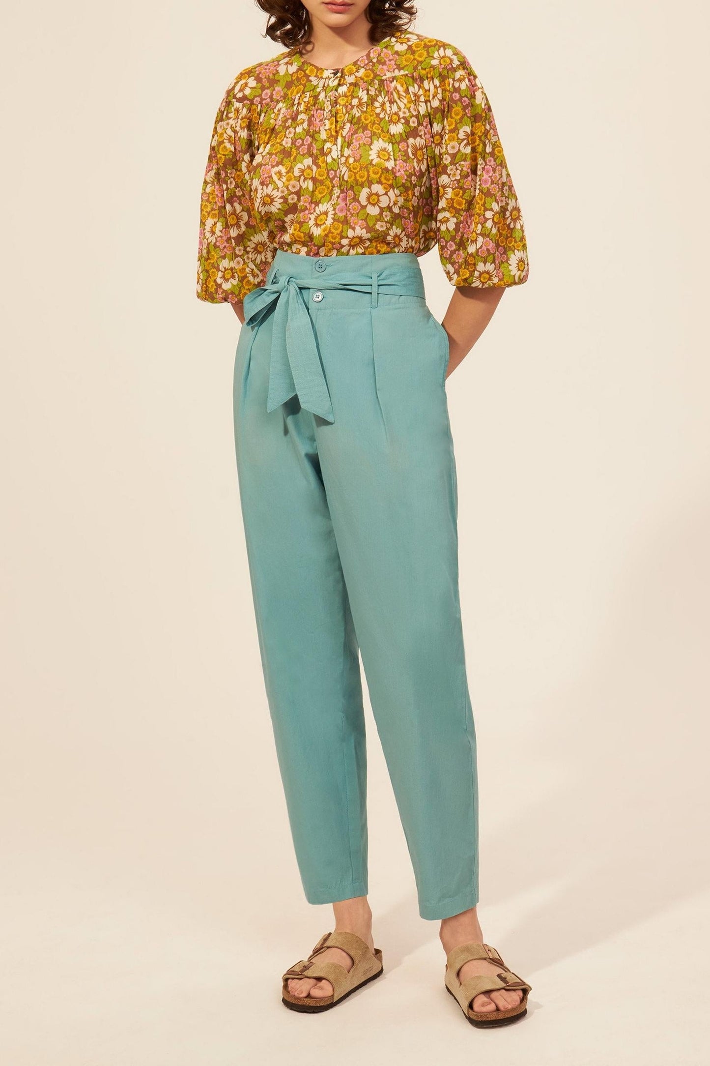 Aline printed blouse