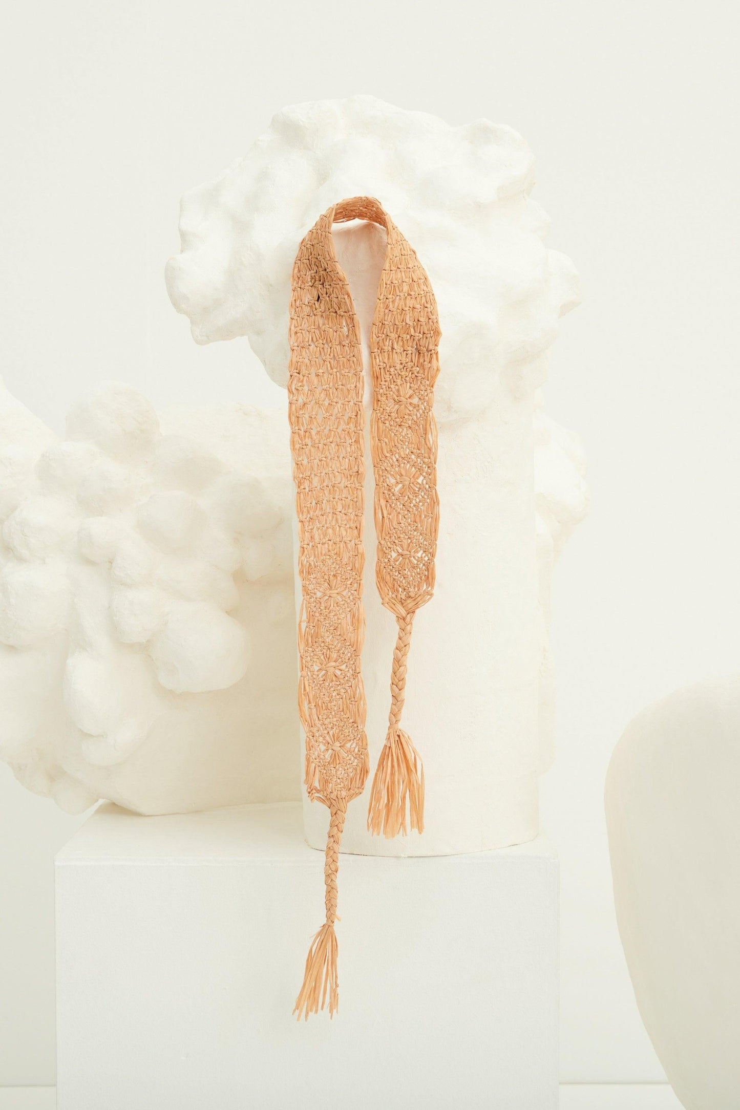 Cinturón de rafia de Libia