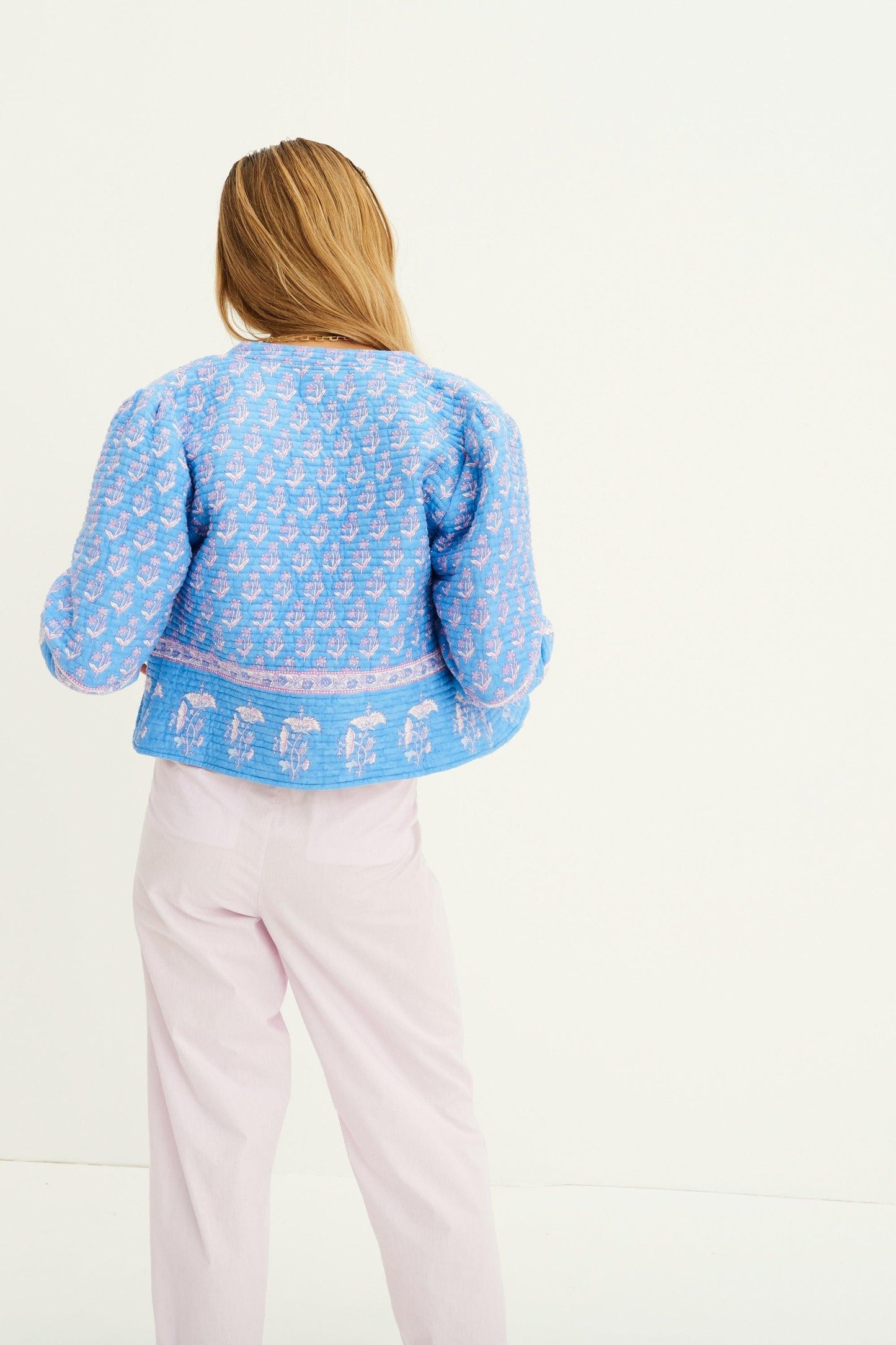 Kala Poplin Carrot Pant - Lilac