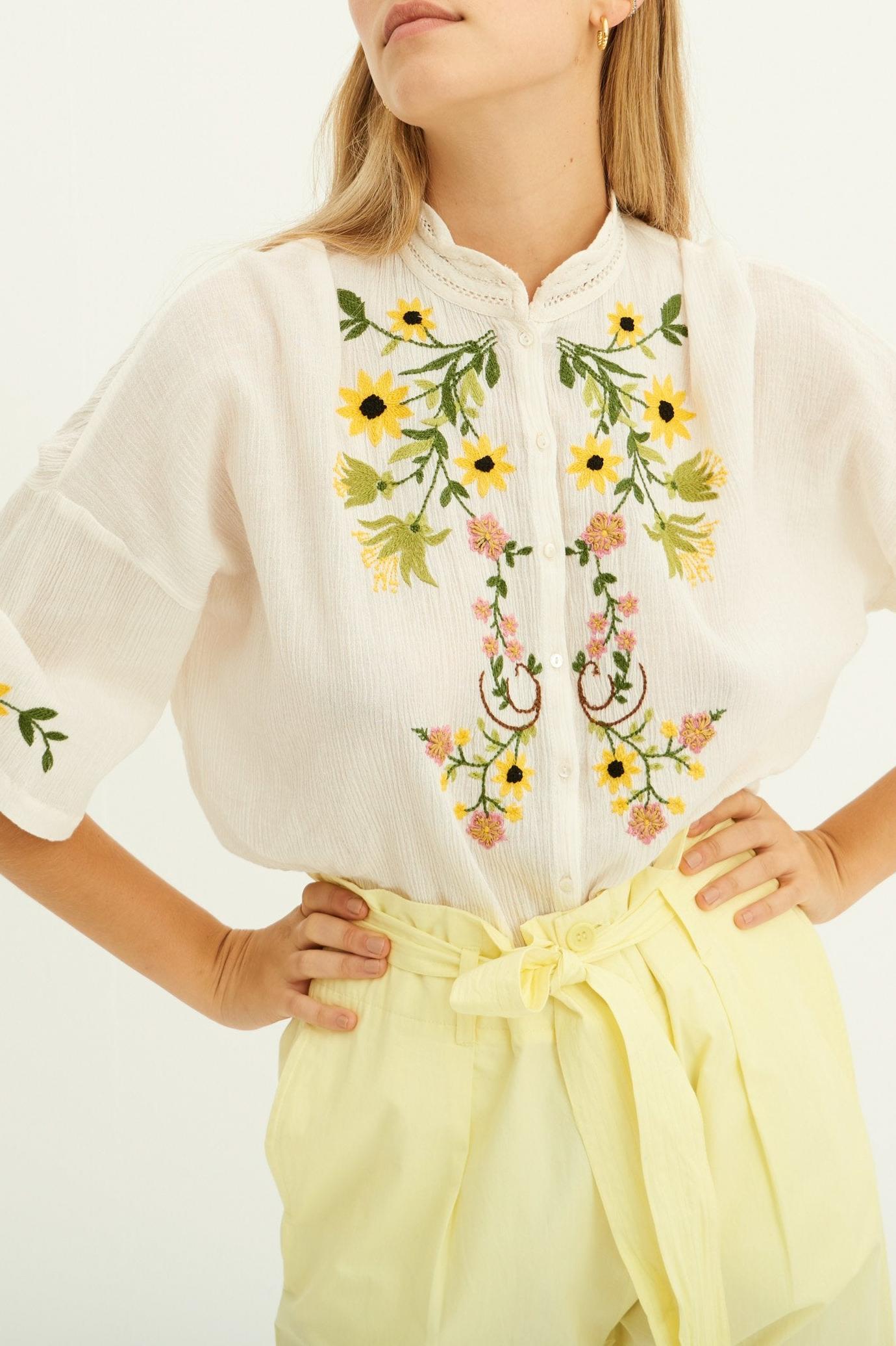 Kala Poplin Carrot Pant - Pastel Yellow