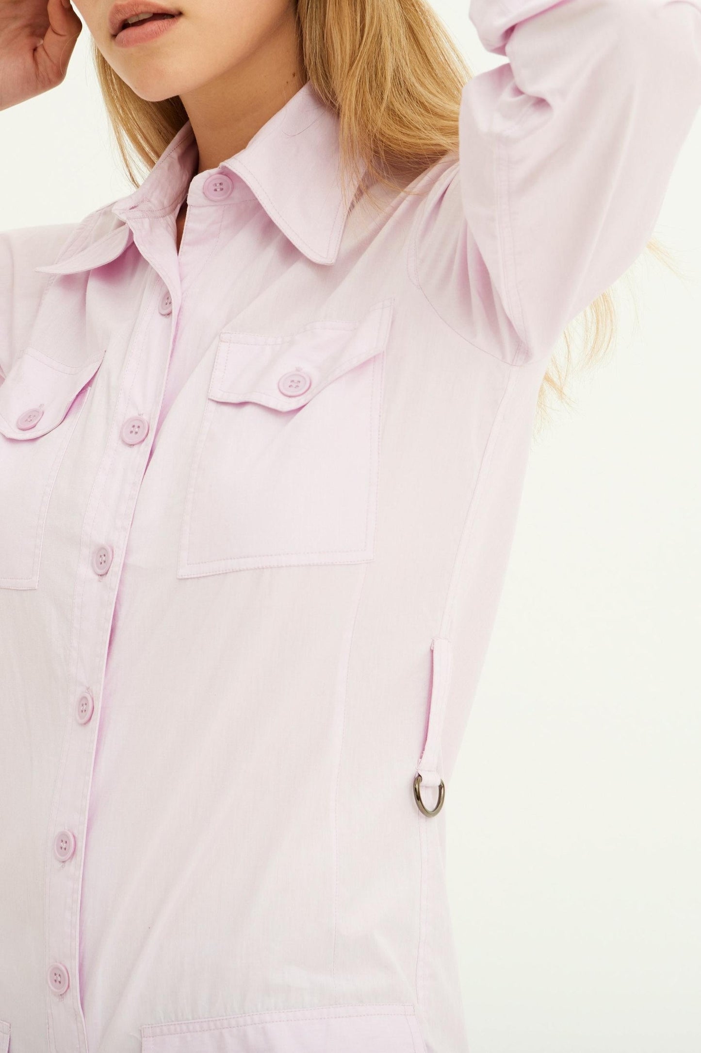 Kala Cotton Jumpsuit - Lilac