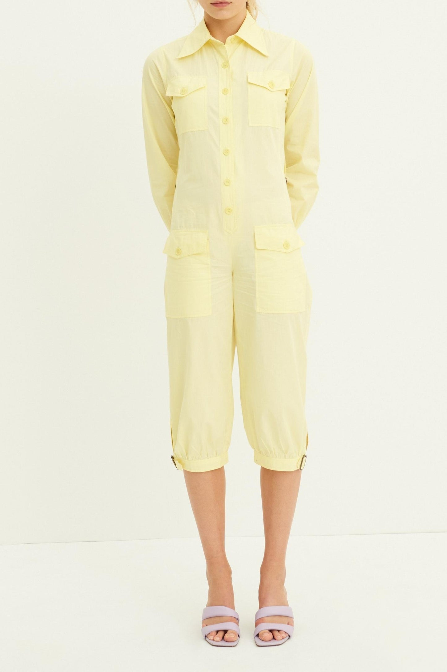 Mono de algodón Kala - Amarillo pastel