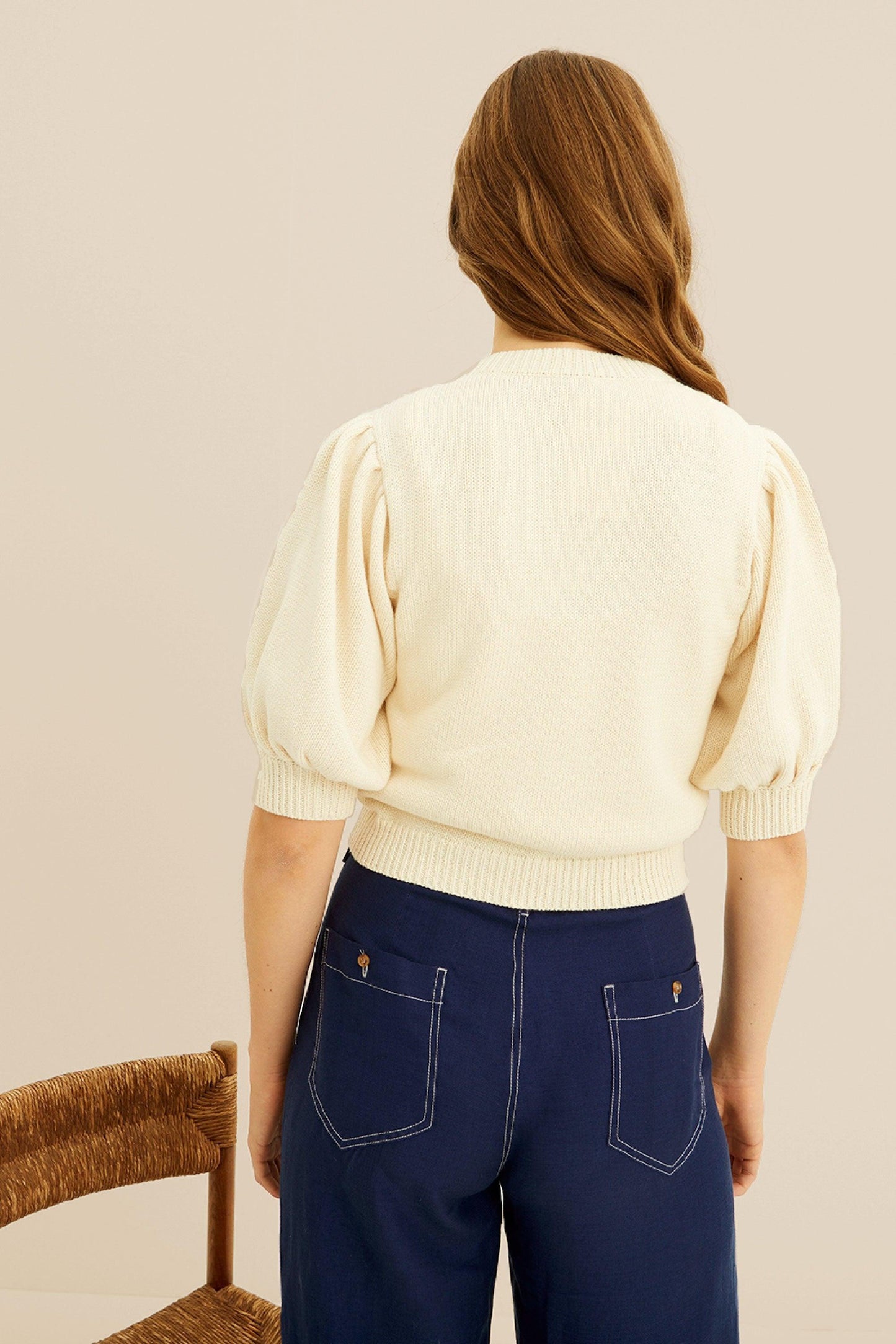 Bella embroidered cardigan