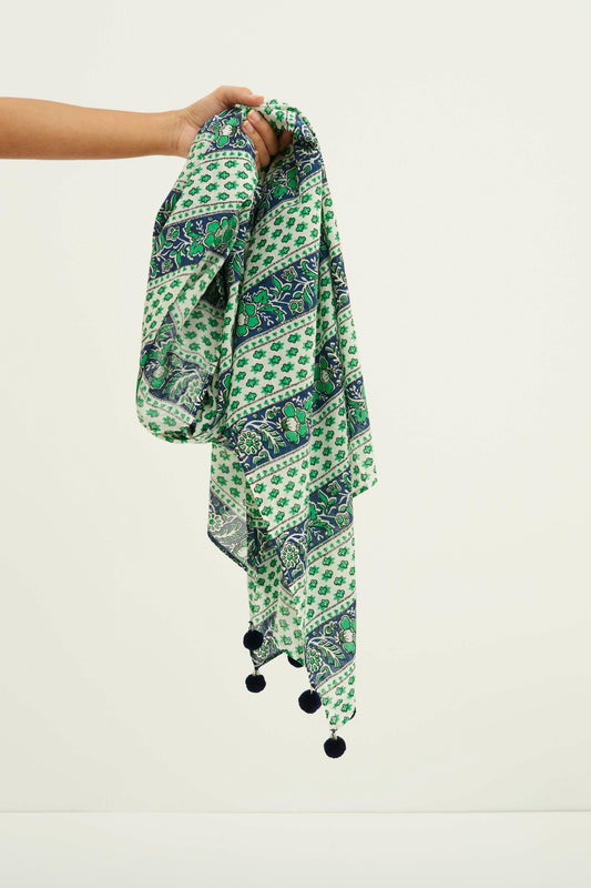 Austin Printed Pareo - Green
