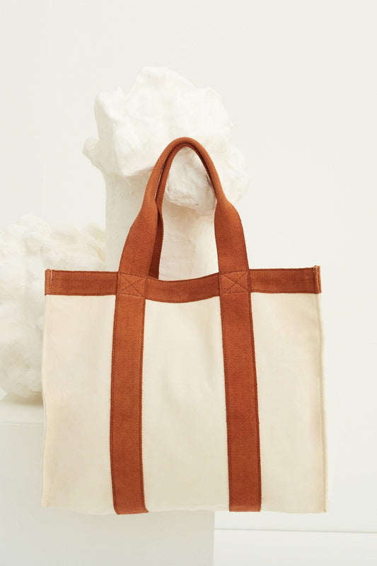 Audrey Tote Bag - Cream