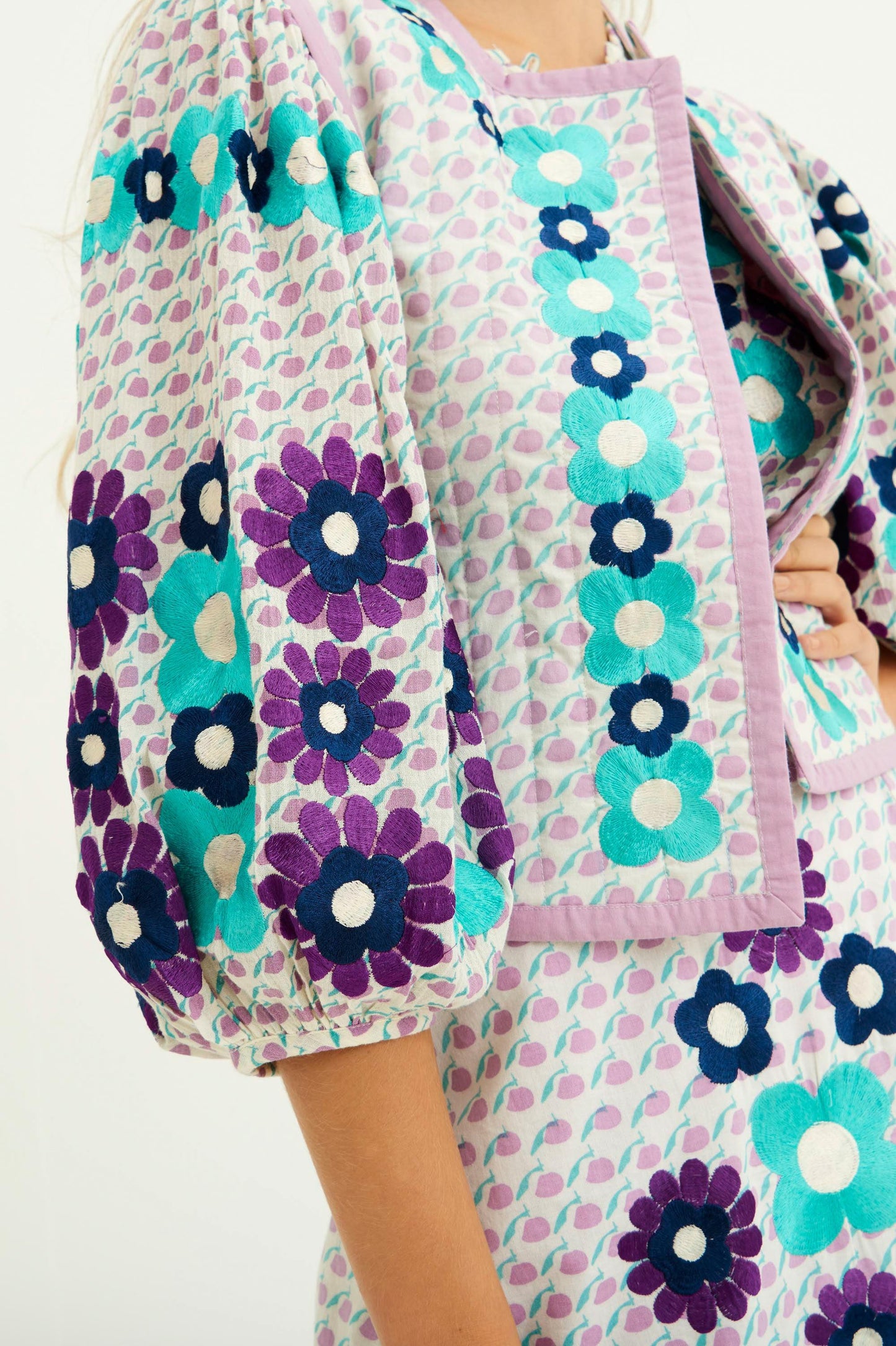 Apoline Embroidered Skirt - Parma