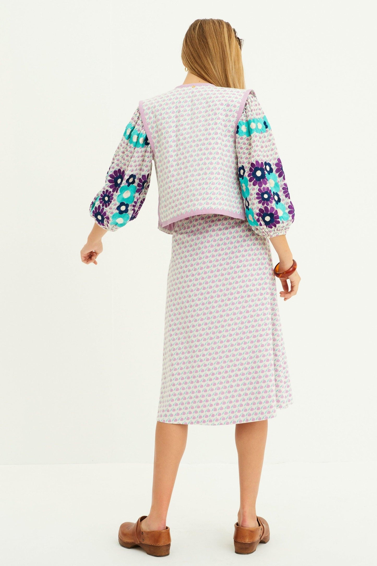 Apoline Embroidered Vest - Parma