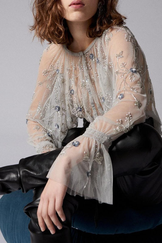 Zina Embroidered Blouse