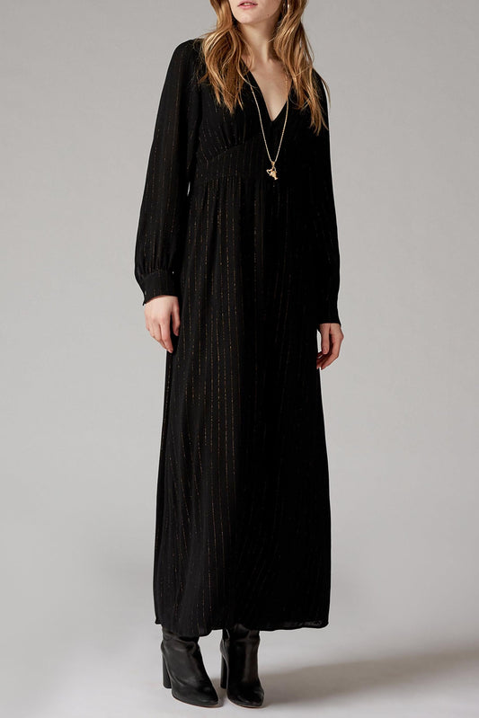 Soline Striped Maxi Dress