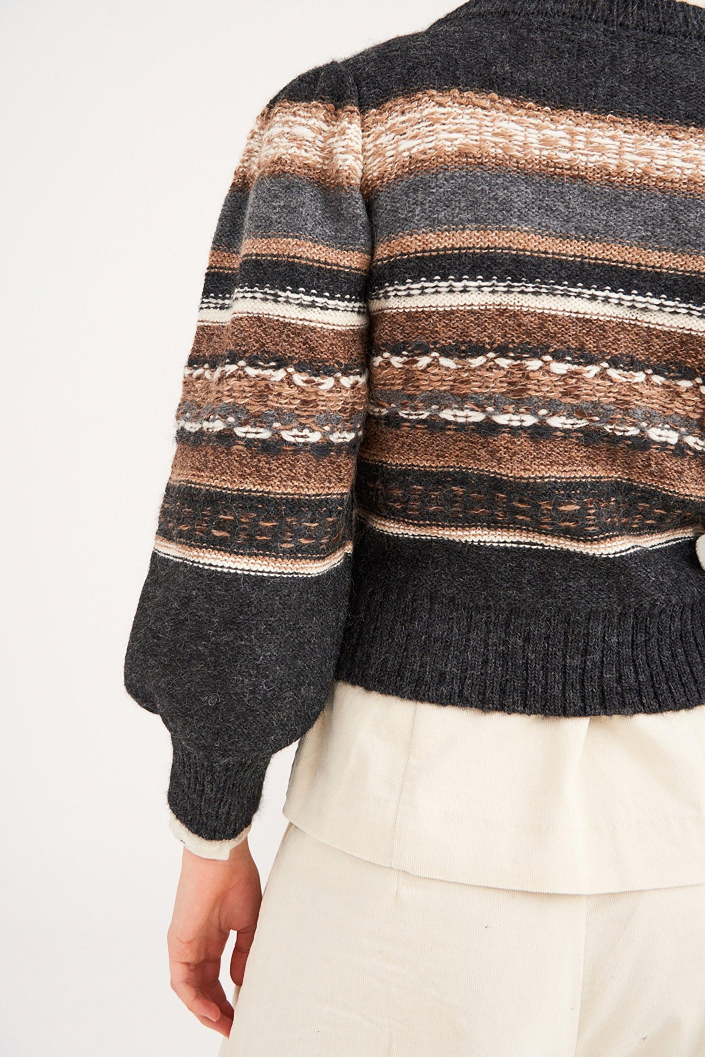 Sergio Puff-Sleeve Sweater