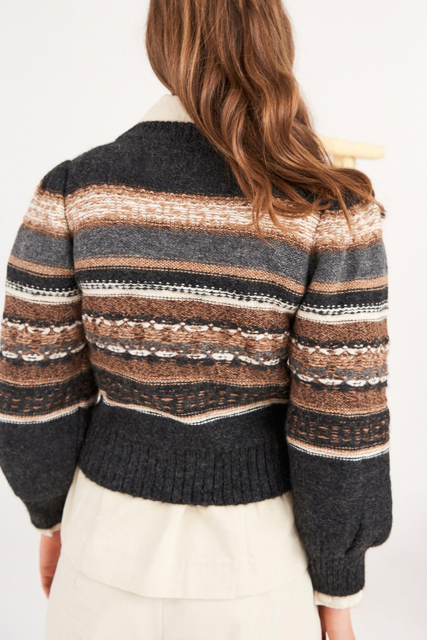 Sergio Puff-Sleeve Sweater