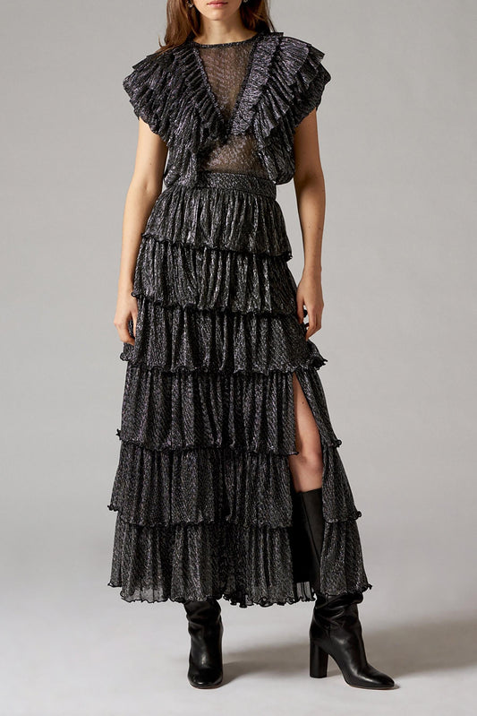 Pigalle Ruffled Skirt