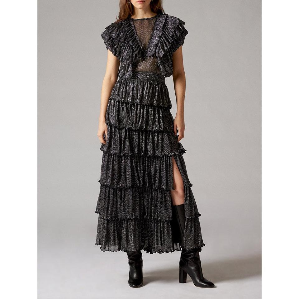 Falda con volantes de Pigalle