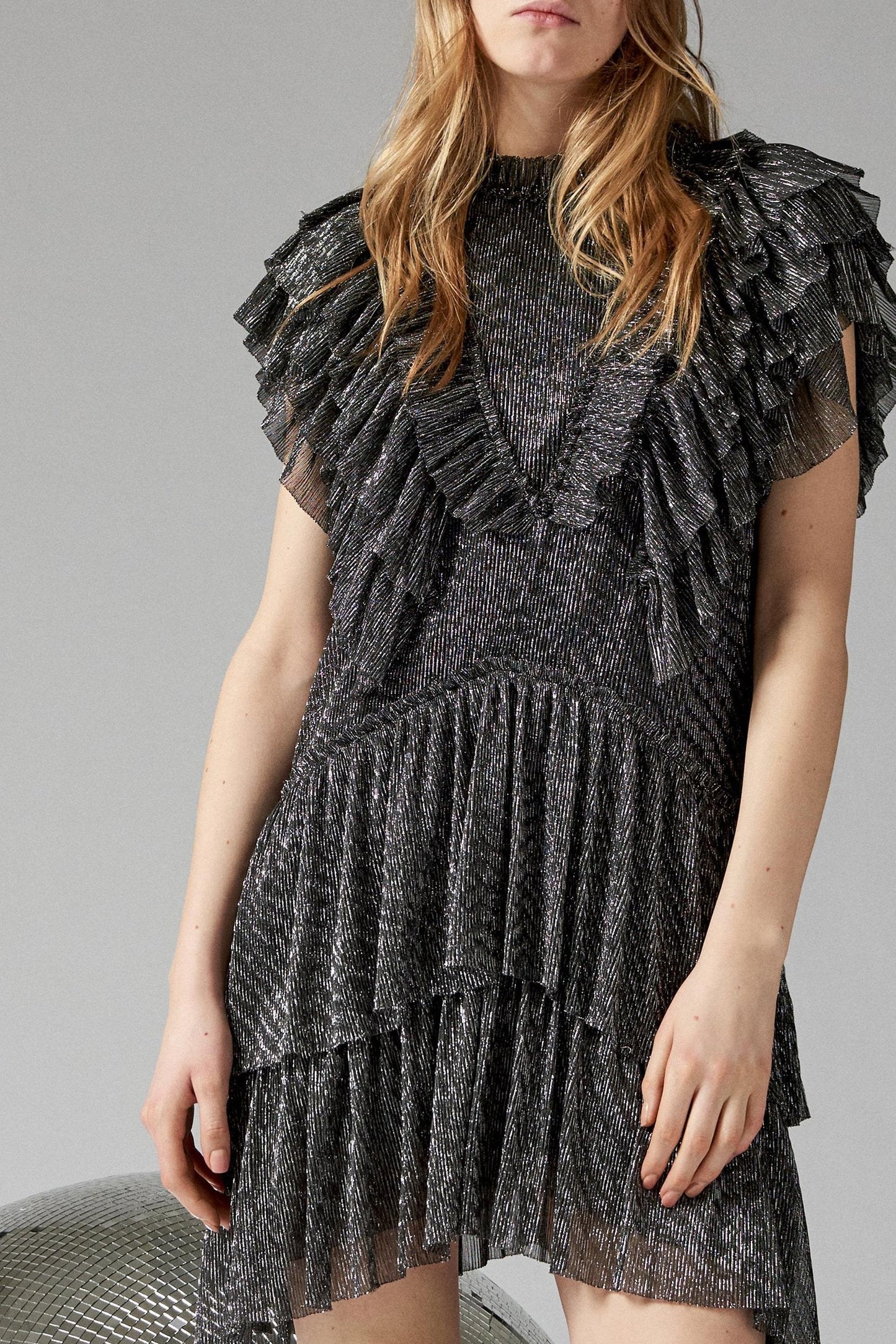Pigalle Ruffled Dress