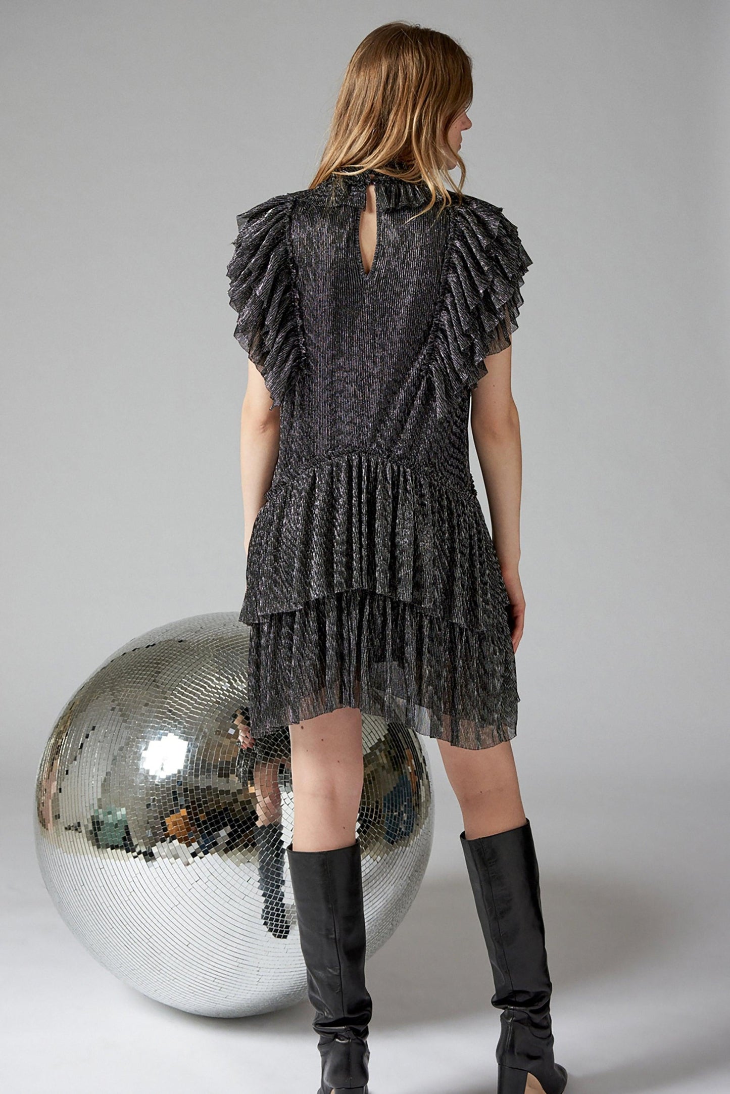 Pigalle Ruffled Dress