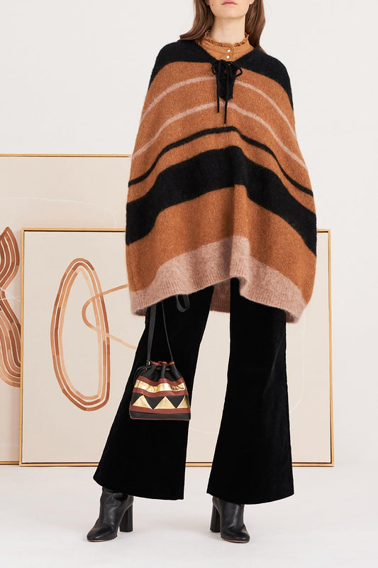 Moa Mohair Poncho