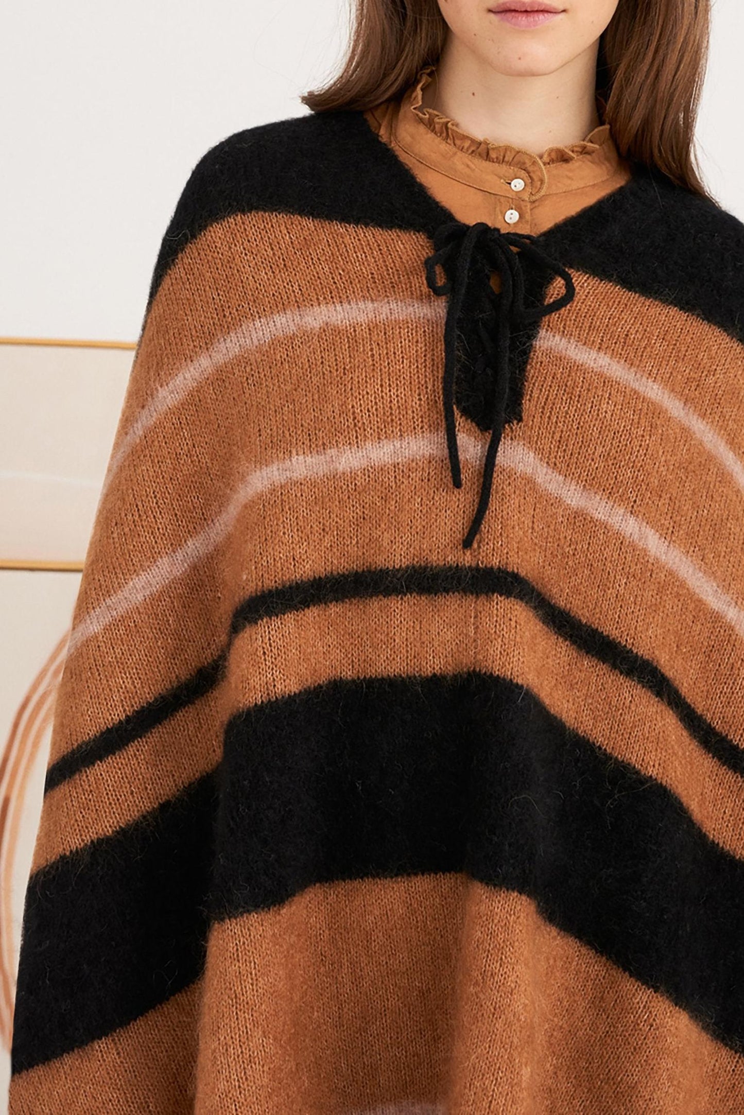 Moa Mohair Poncho