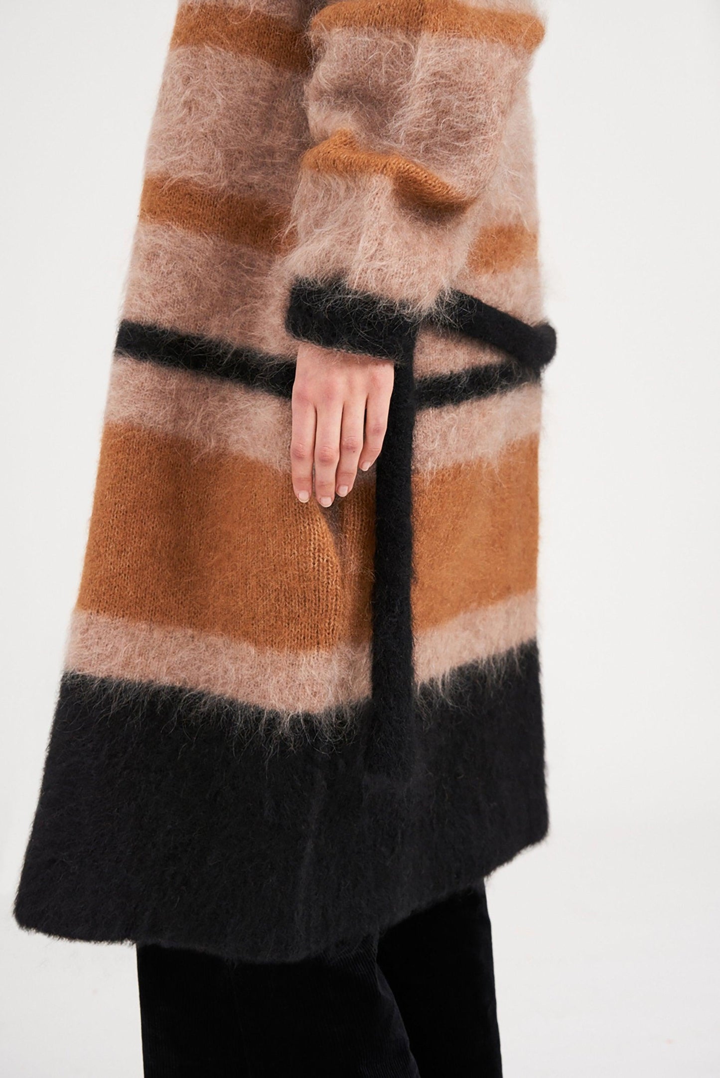 Moa Mohair Long Cardigan