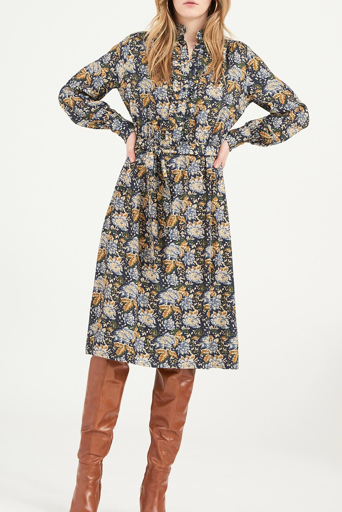 Misso Floral Shirt Dress