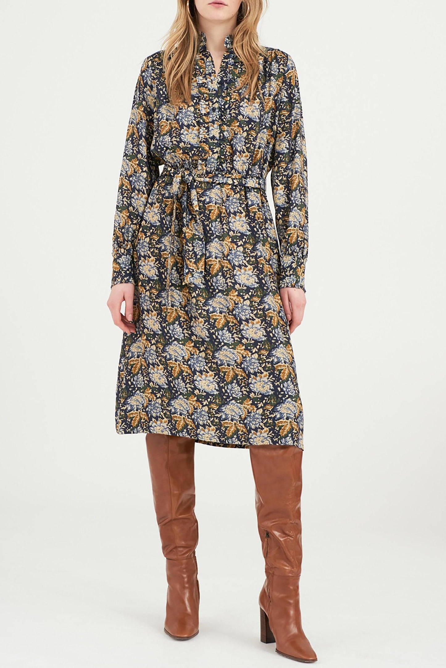 Misso Floral Shirt Dress